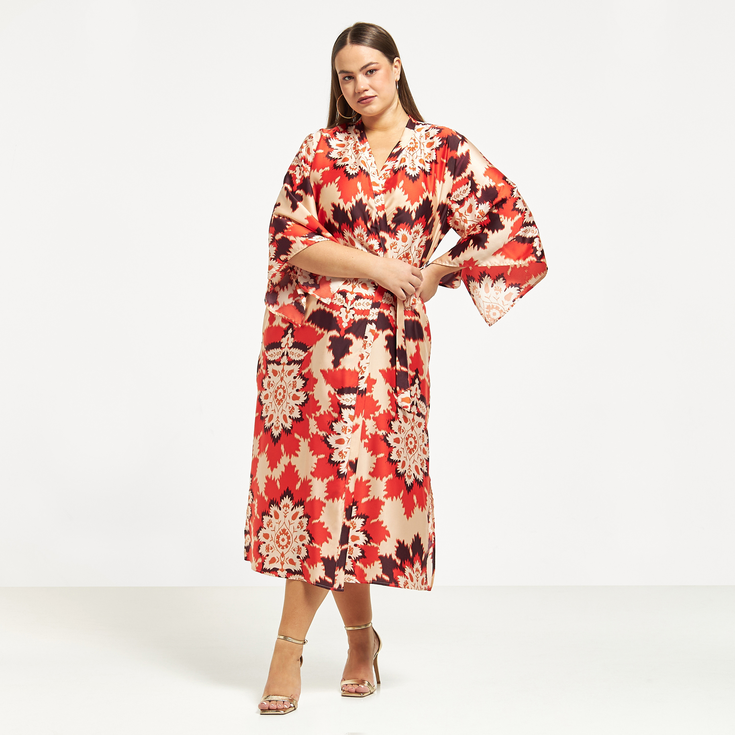 Lane bryant hot sale kimono dress