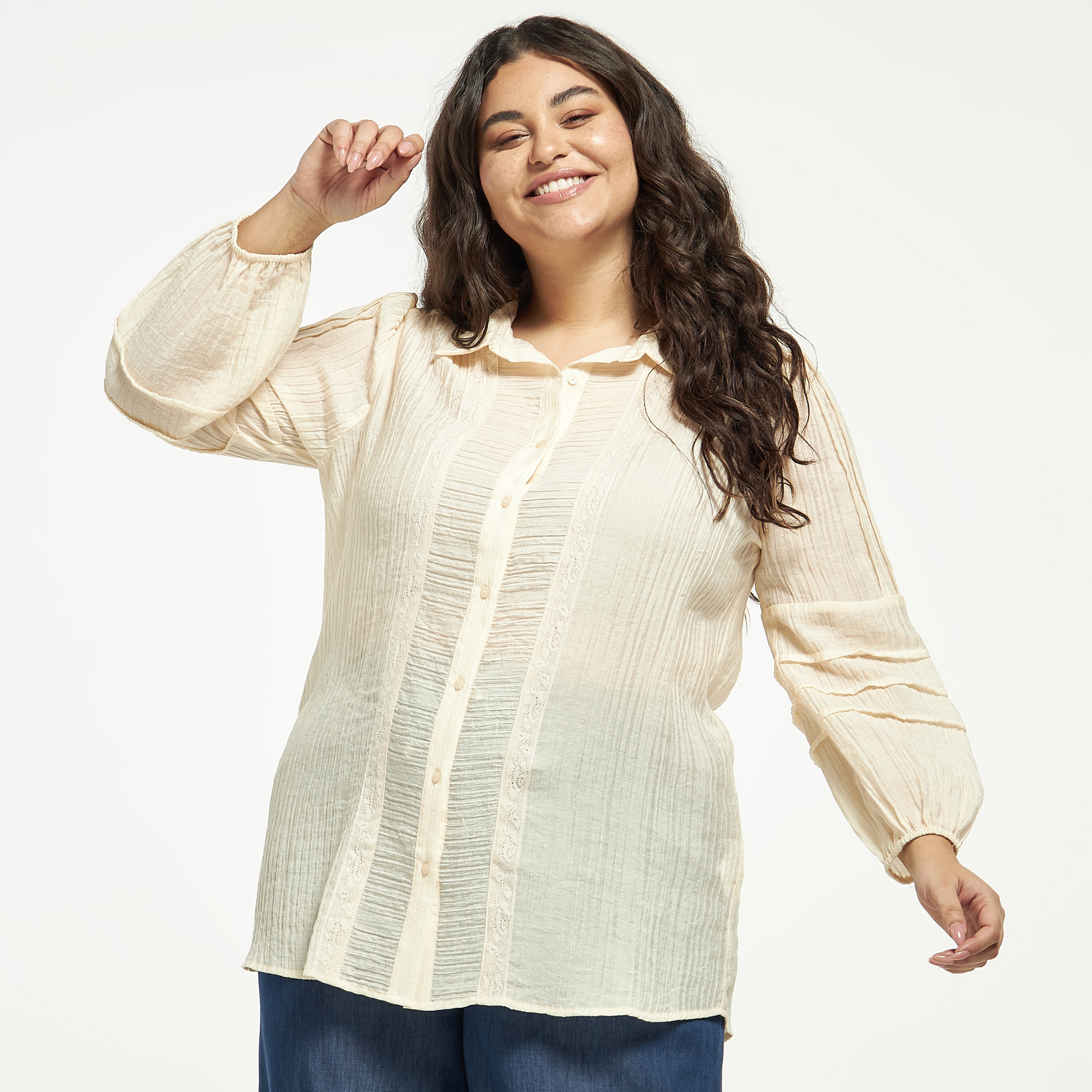 Plus size deals long sleeve shirt