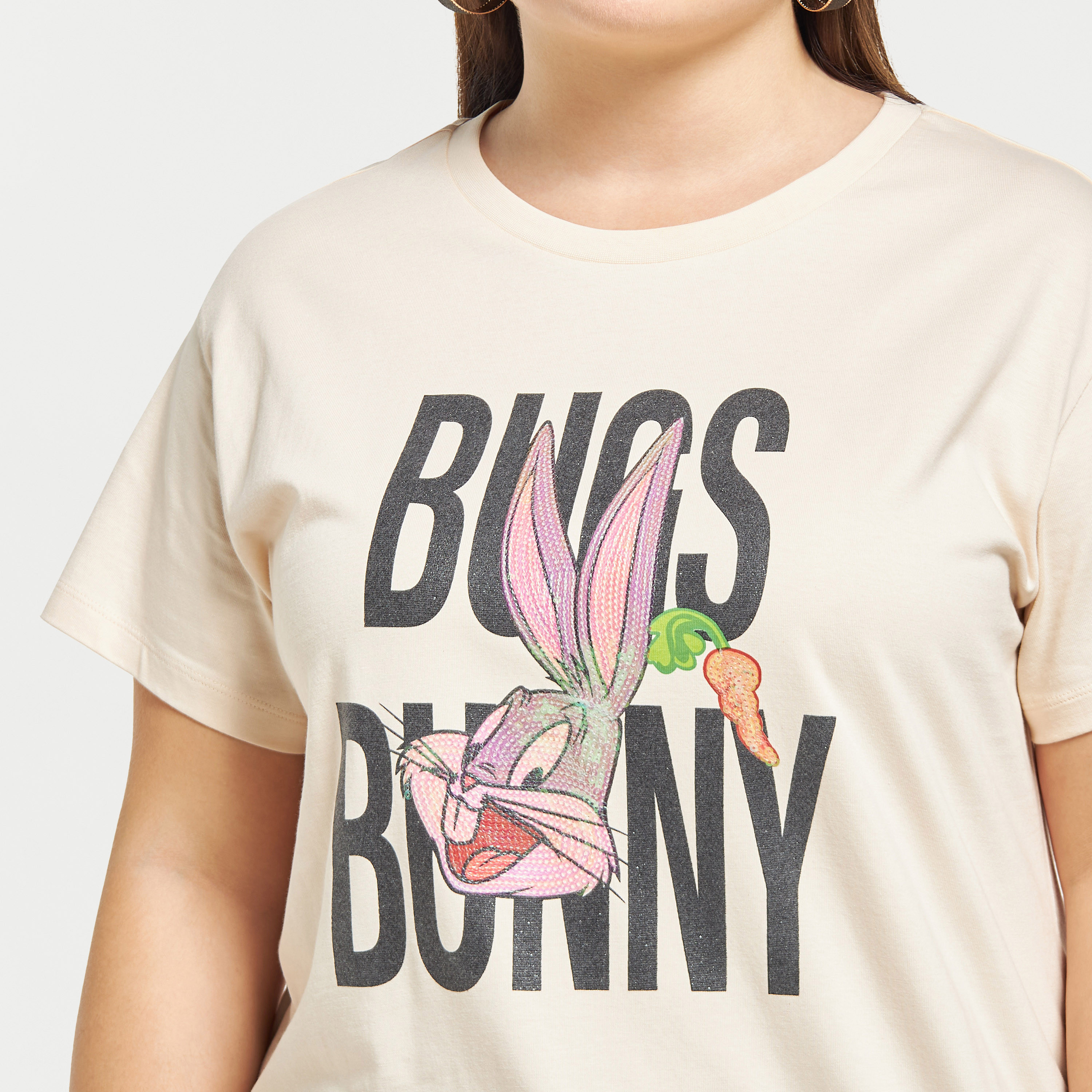 Bugs bunny sequin shirt clearance dress