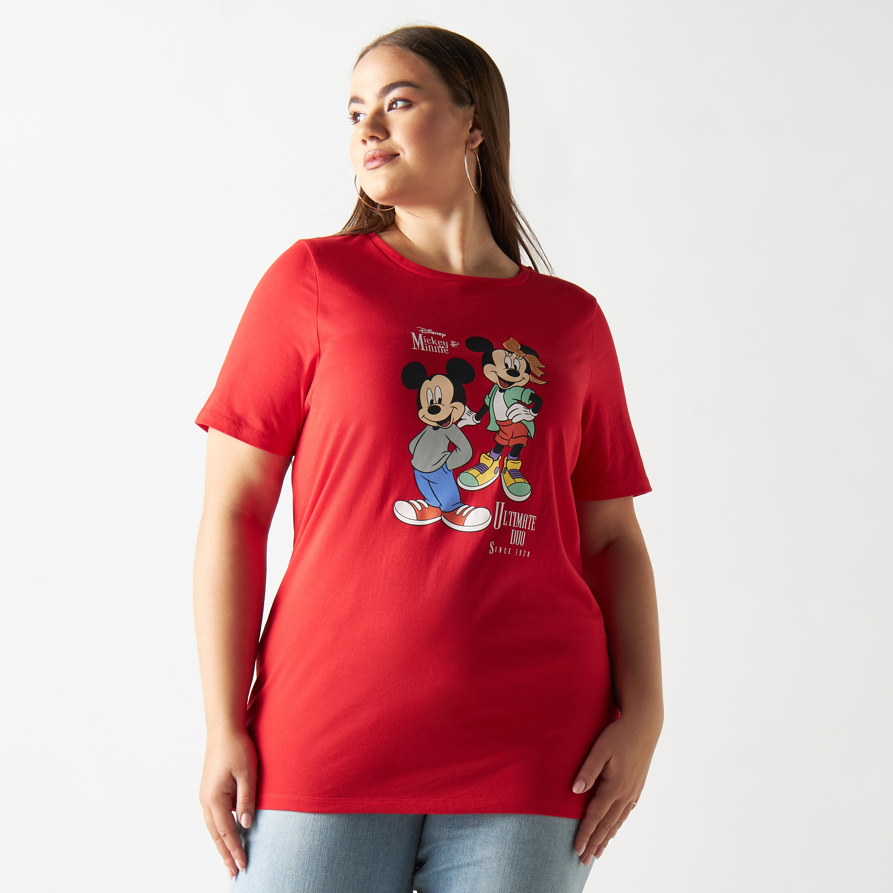 Plus size cheap mickey mouse shirts