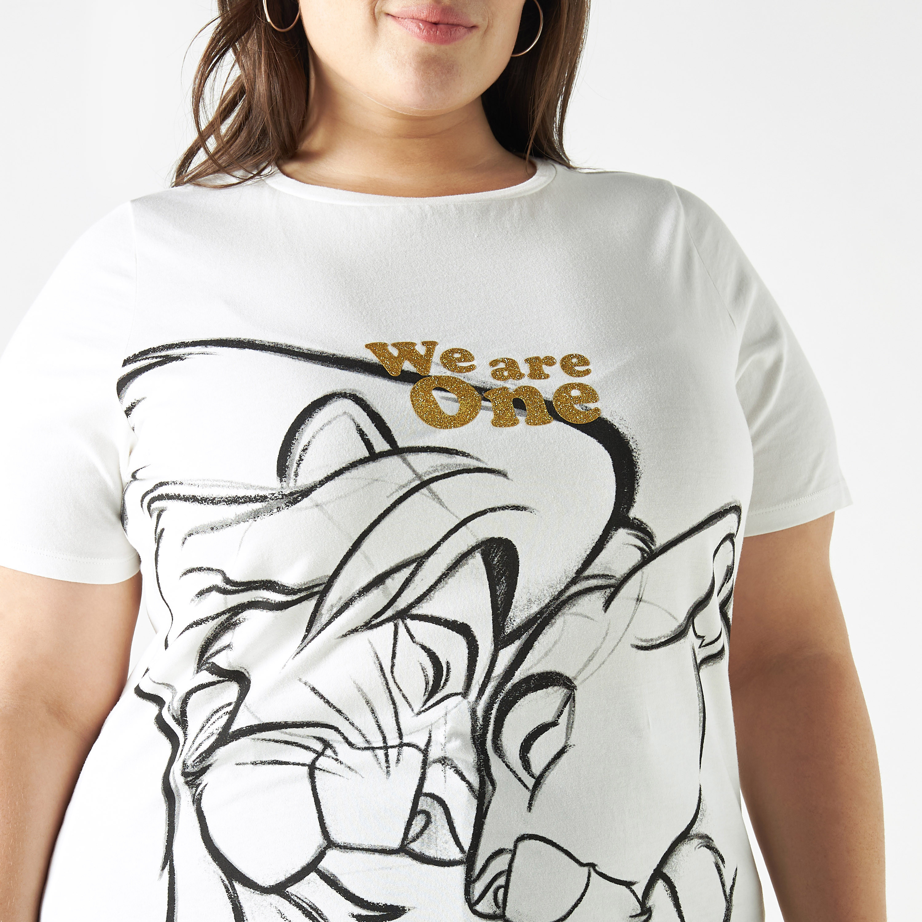 Womens plus size cheap lion king shirt