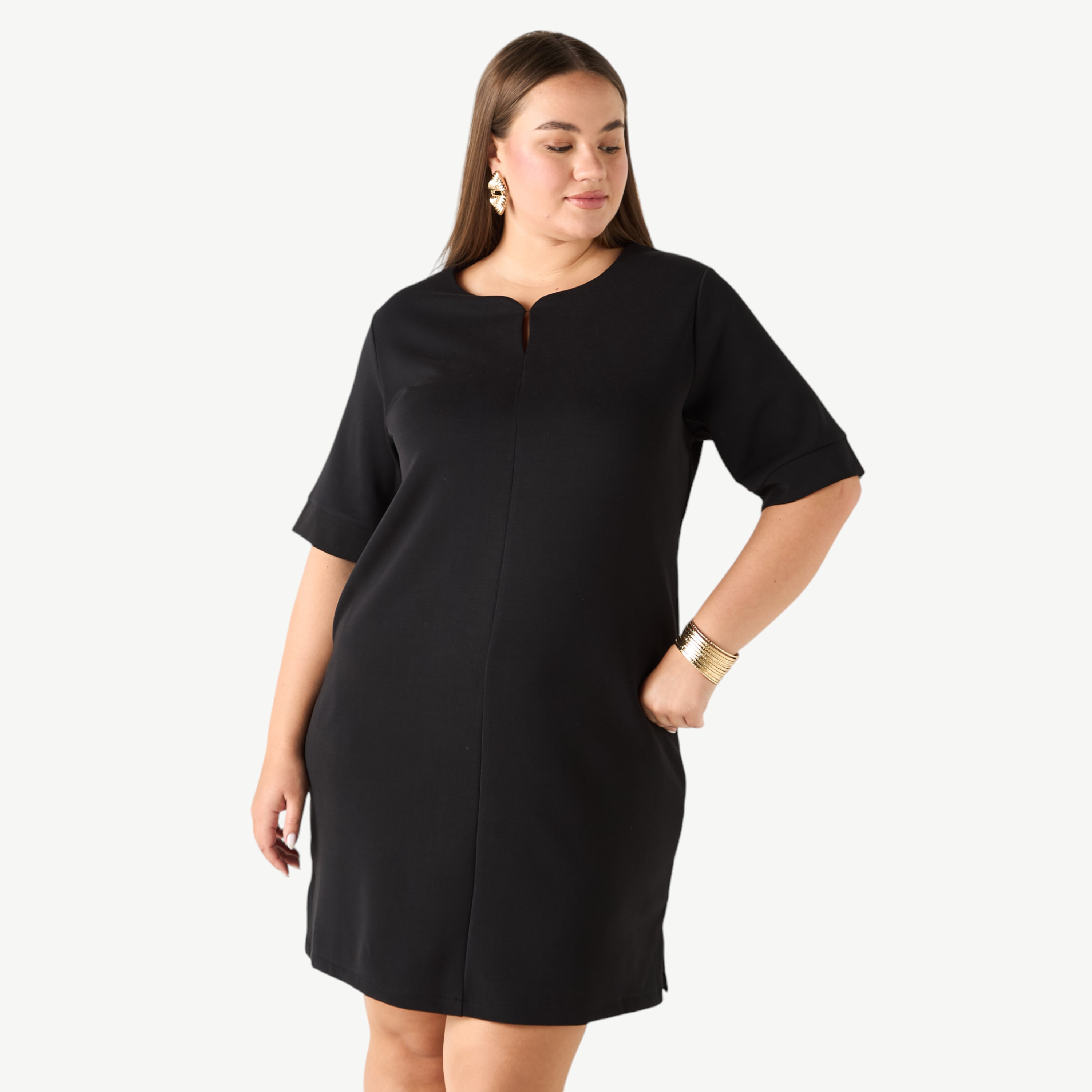 Plus Size Women's Short Sleeve Dresses Shop Plus Size Ulla