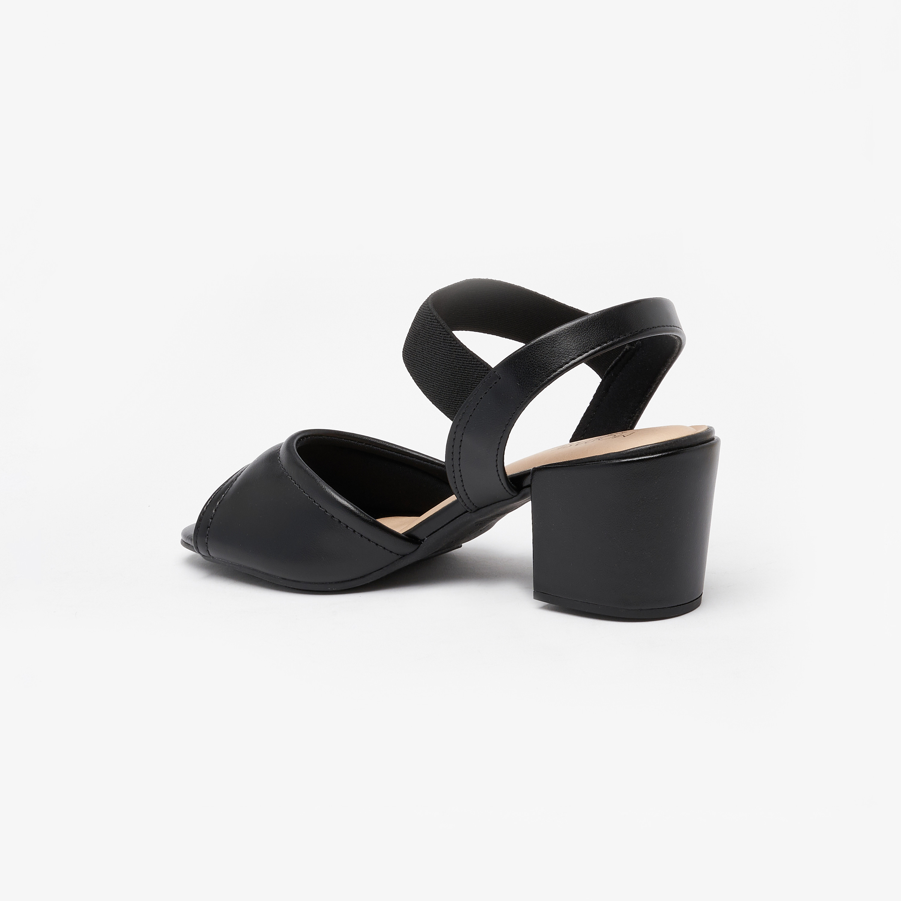  7109-459-13554 | صندل نسائي بكعب عريض مع رباط للكاحل من مودير -women-shoes-heels-image-3