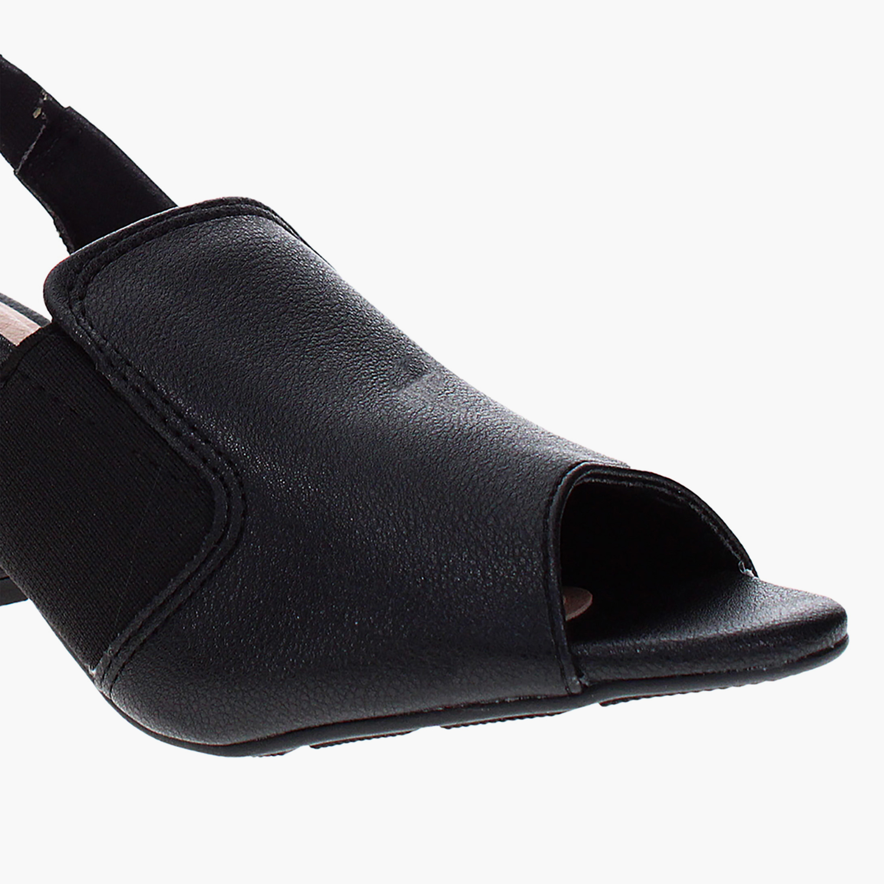 Modare by Geoomnii Women's Elastic Mist Block Heels          -women-shoes-heels-image-2
