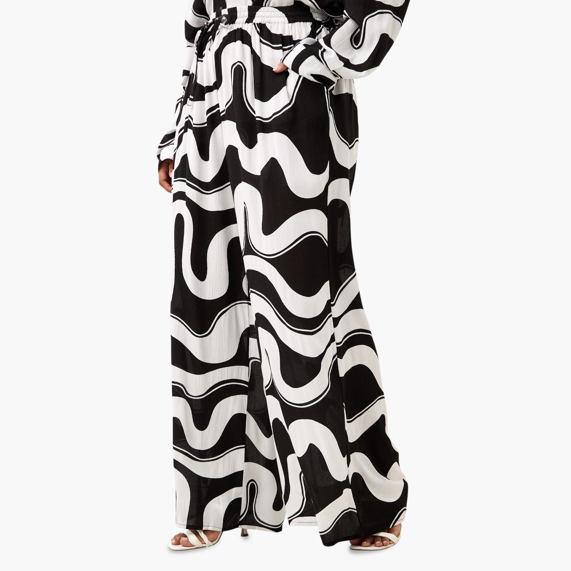 Plus Size Ulla Popken All-Over Print Regular Fit Flexi Waist Pants-women-clothing-bottoms-trousers-image-1