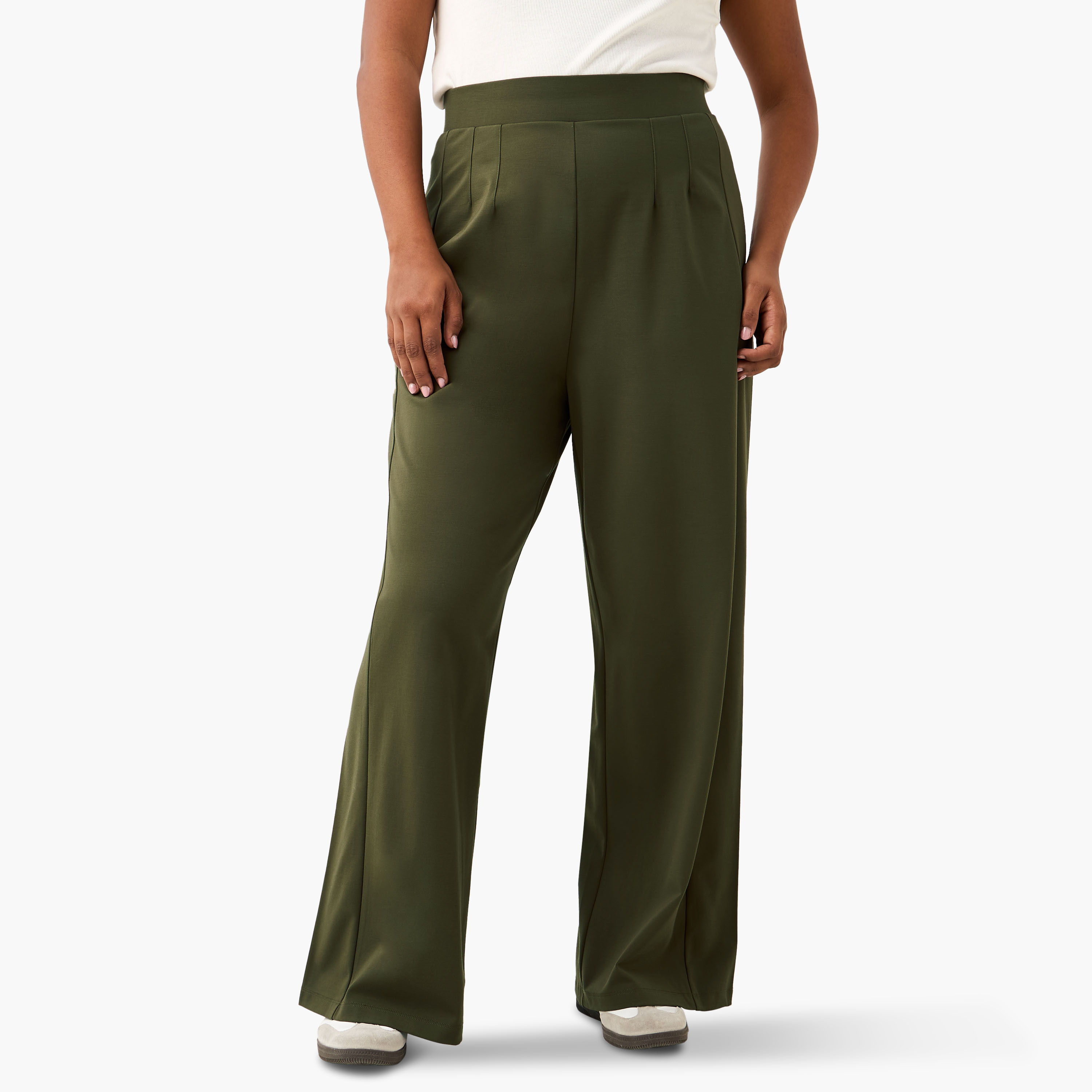 Plus Size Ulla Popken Regular Fit Pants-women-clothing-bottoms-trousers-image-1