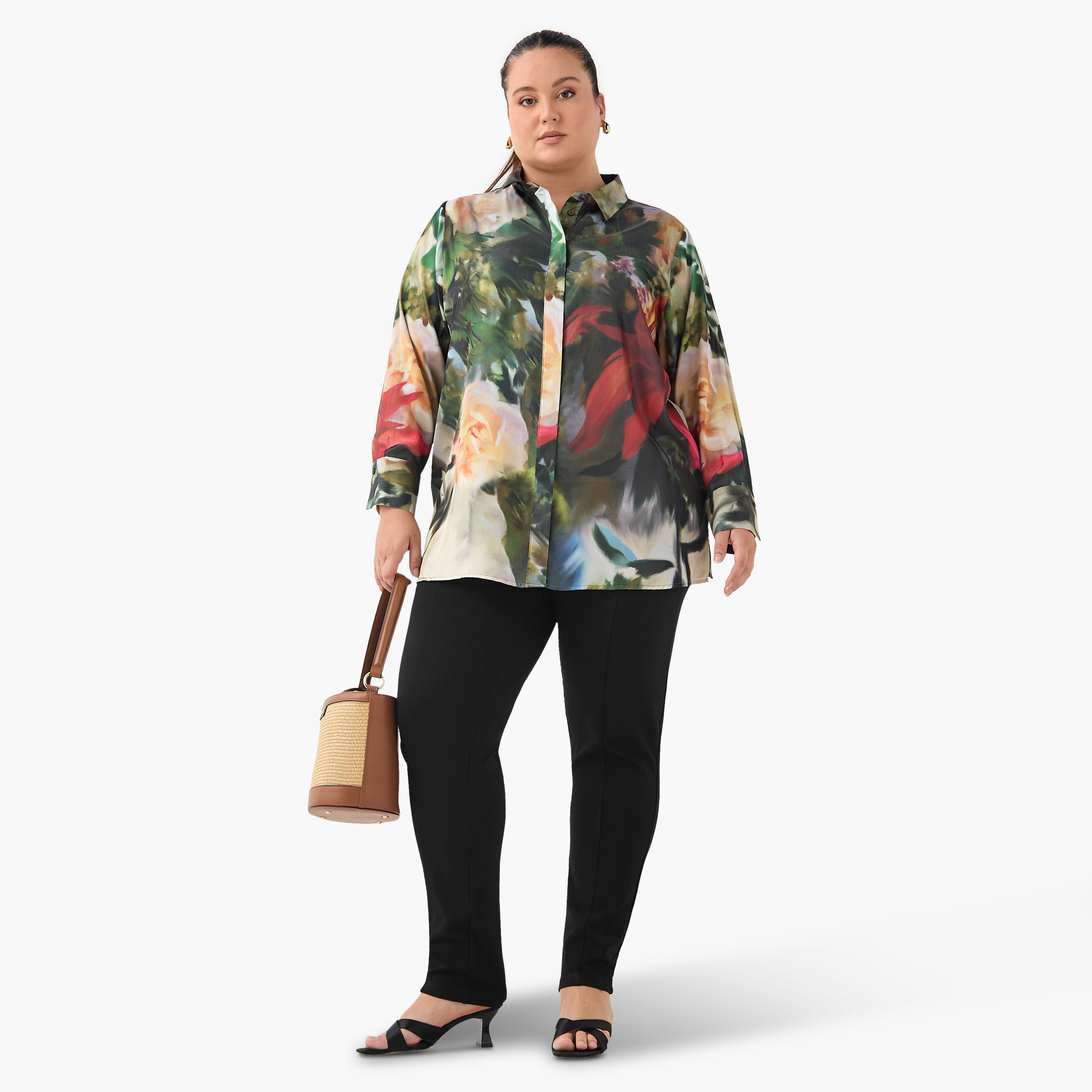 Plus Size Ulla Popken Floral Print Shirt-women-clothing-shirtsandblouses-shirts-image-2