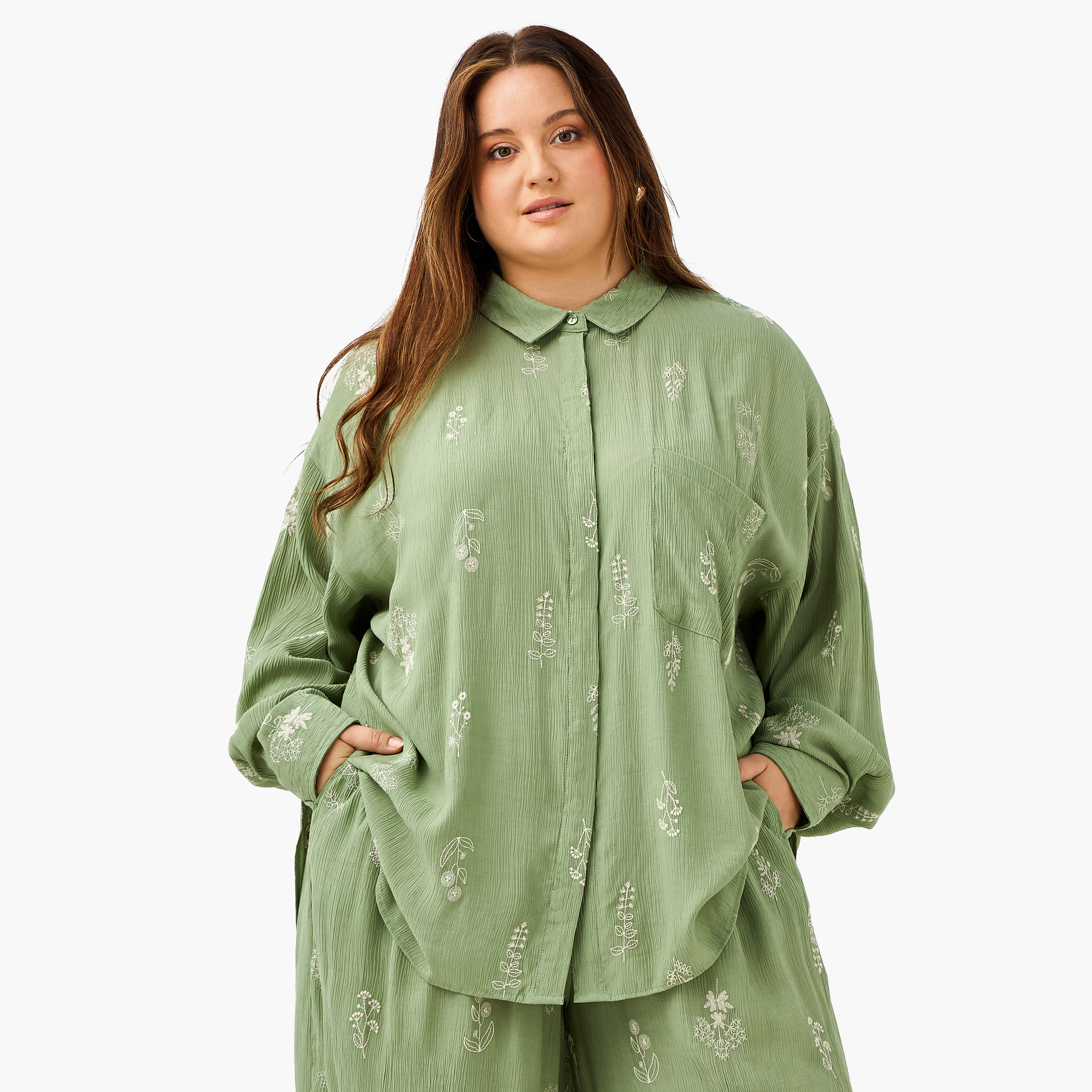 Plus Size Ulla Popken Embroidered Shirt-women-clothing-shirtsandblouses-shirts-image-1