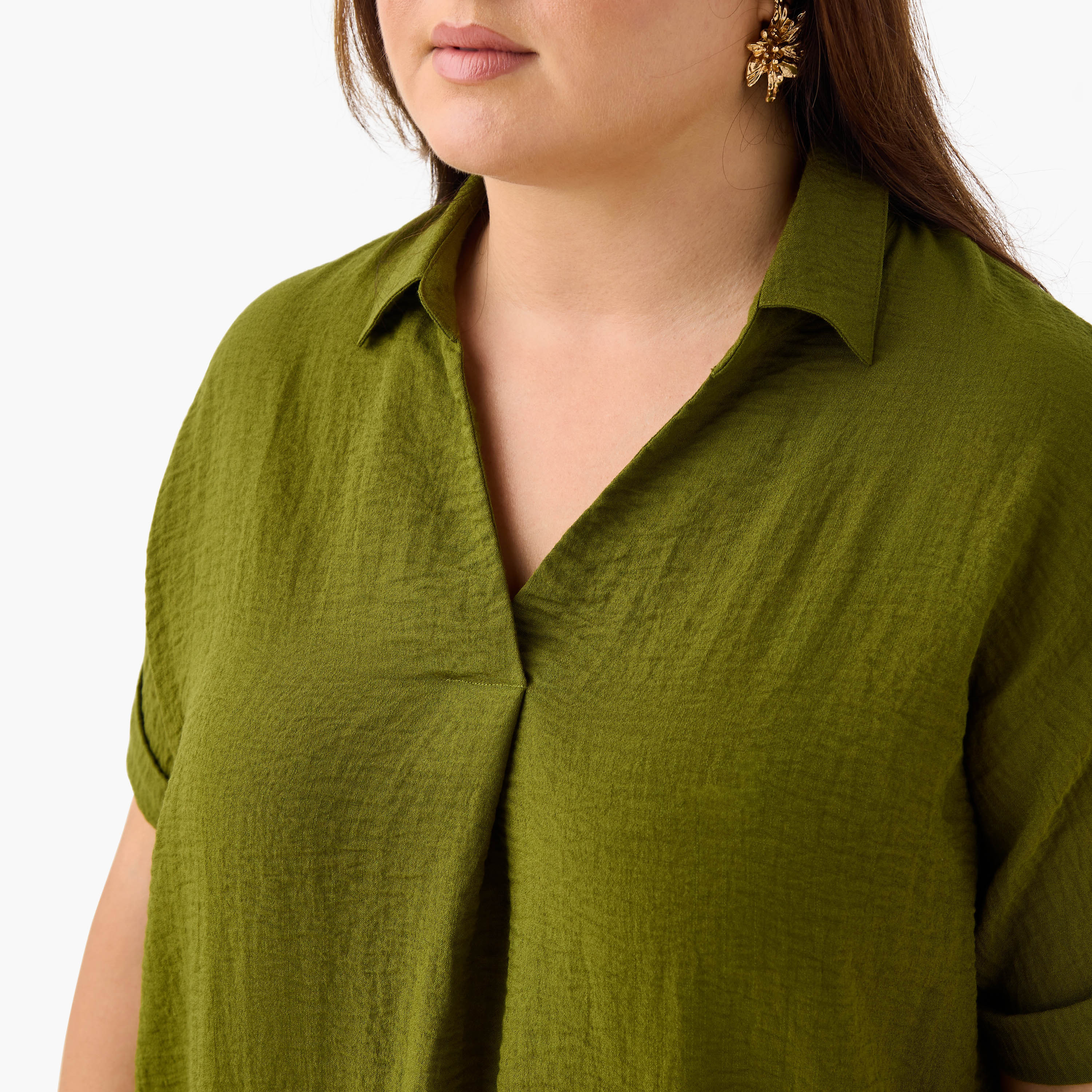 Plus Size Ulla Popken Pleat Front Top-women-clothing-shirtsandblouses-blouses-image-4