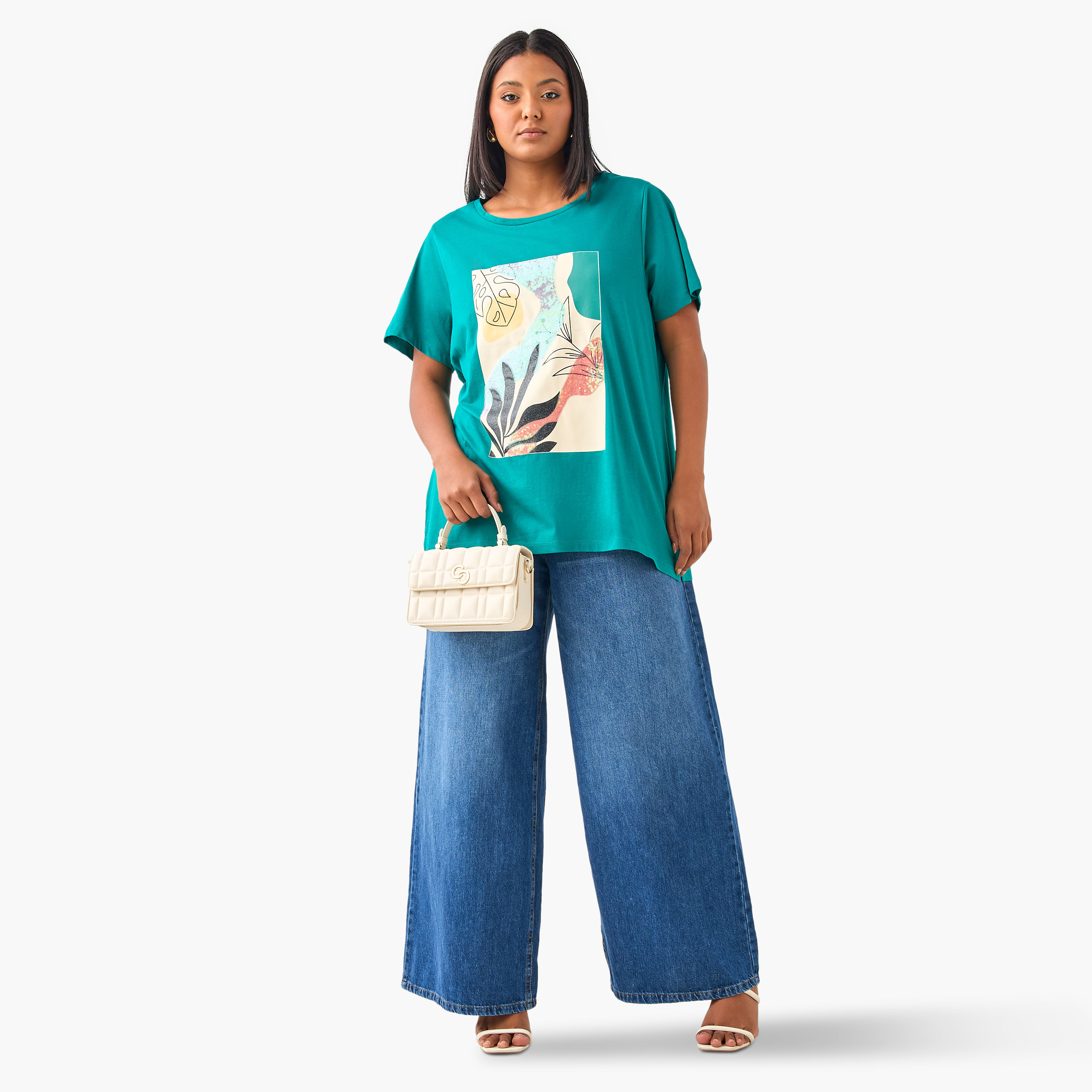 Plus Size Ulla Popken Printed T-shirt-women-clothing-plussize-tshirts-image-2
