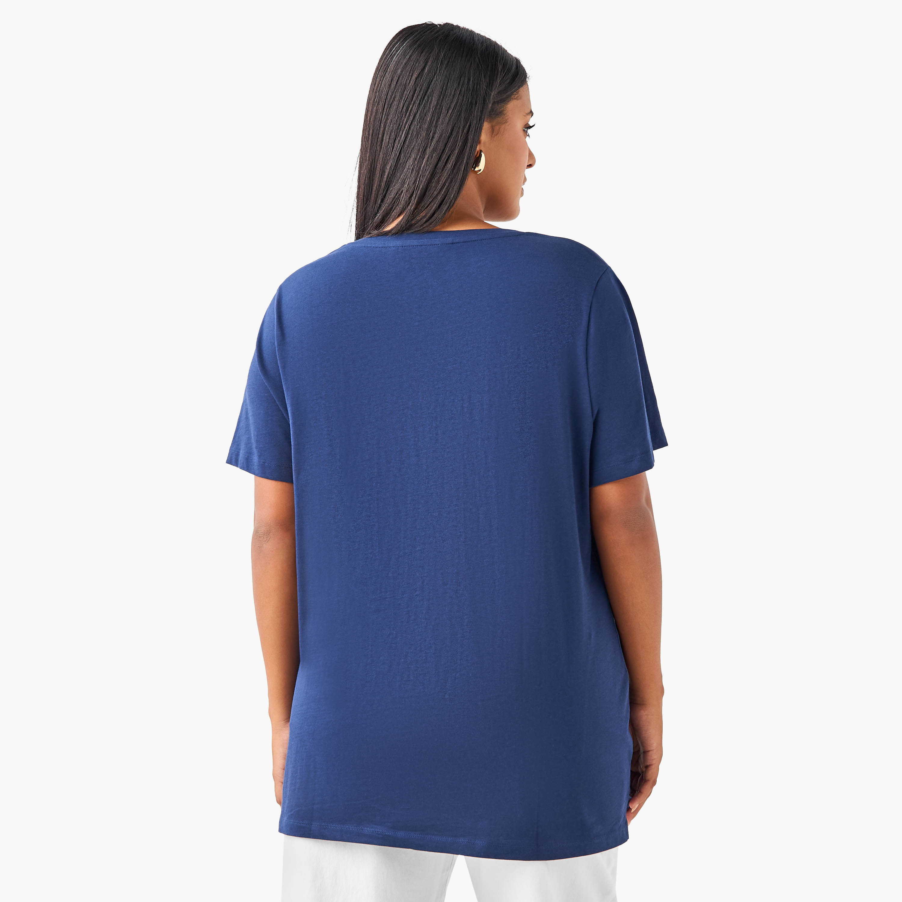 Plus Size Ulla Popken Graphic Print Cotton T-shirt-women-clothing-tshirts-image-3