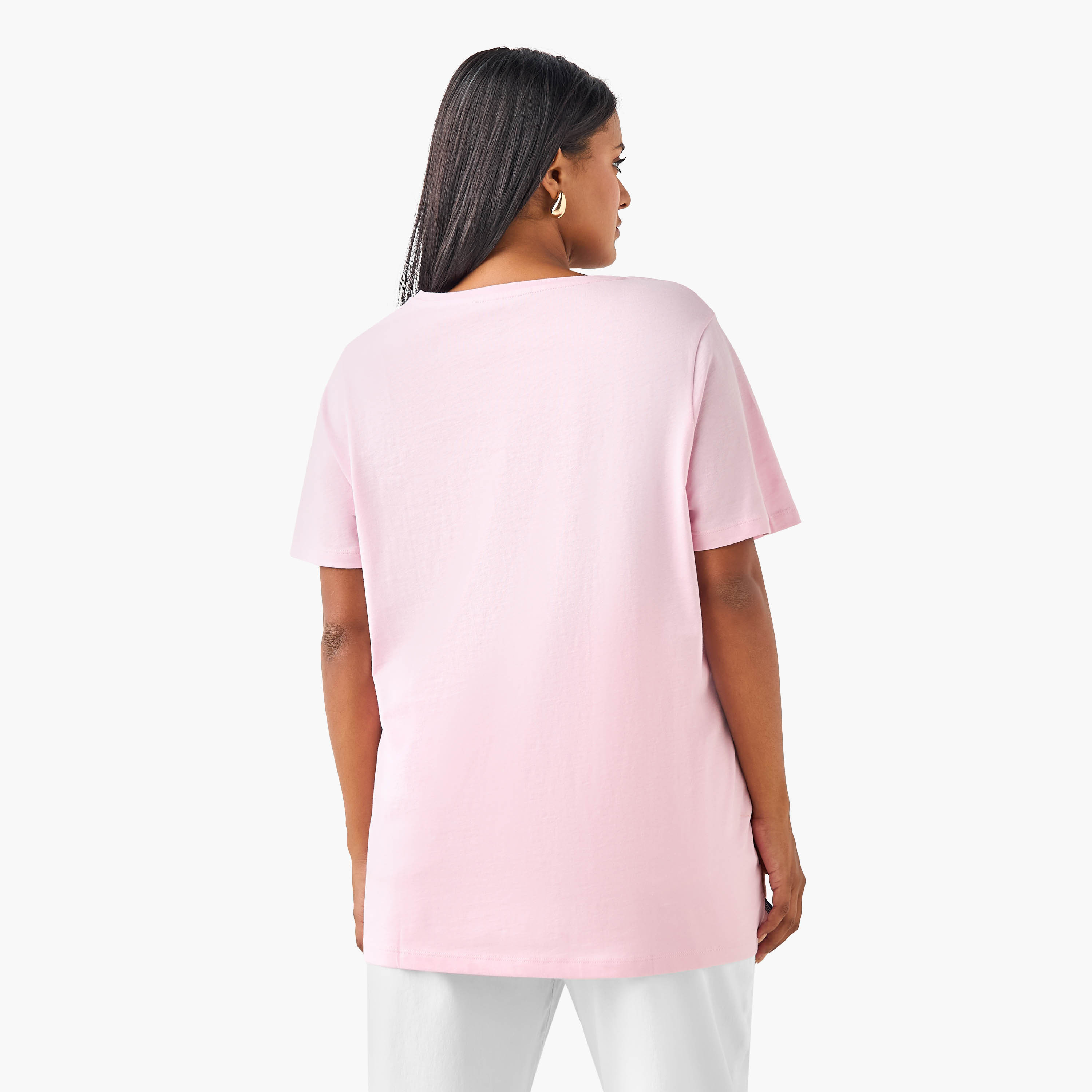Plus Size Ulla Popken Graphic Print Cotton T-shirt-women-clothing-tshirts-image-3