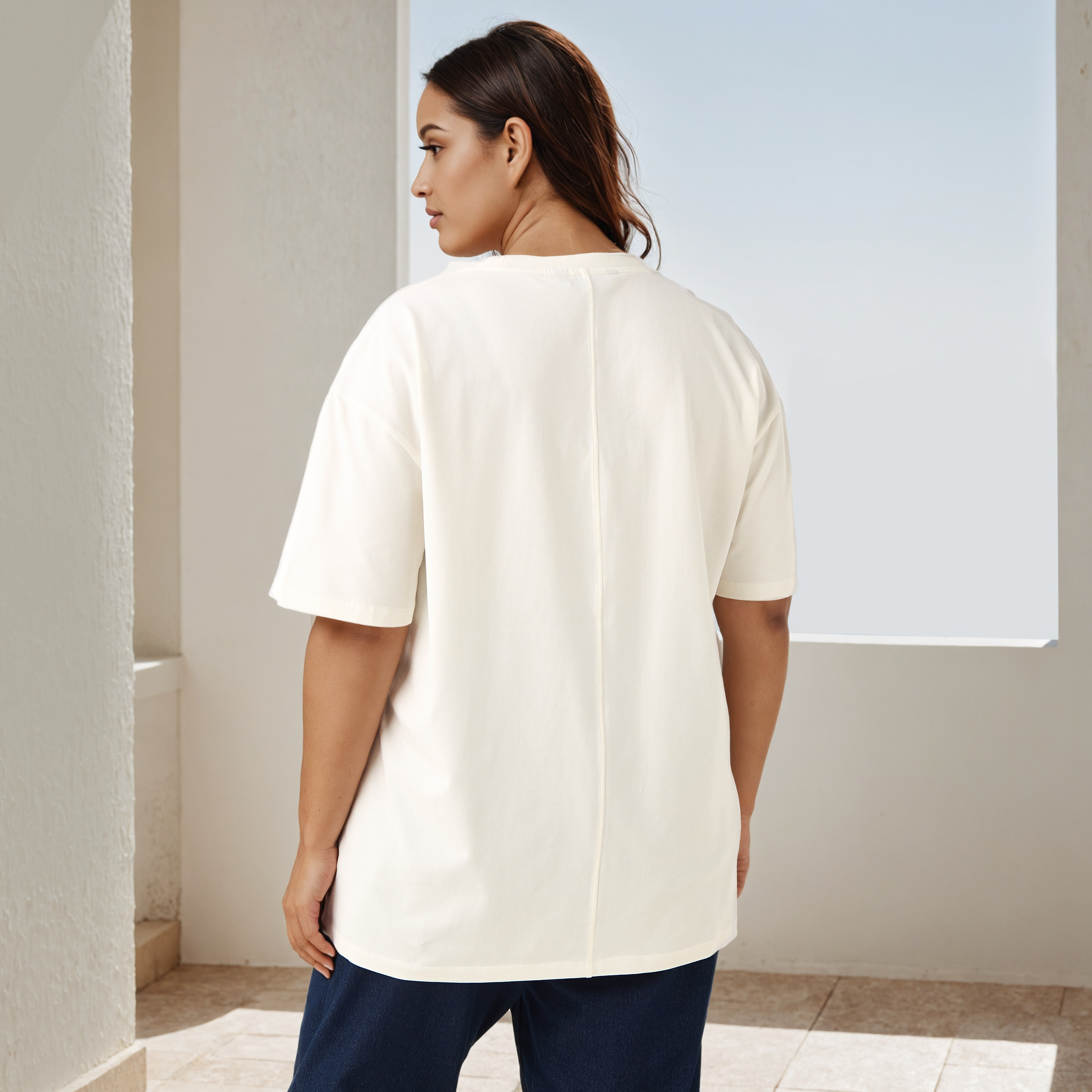 Plus Size Ulla Popken Floral Embroidered T-shirt-women-clothing-tshirts-image-3