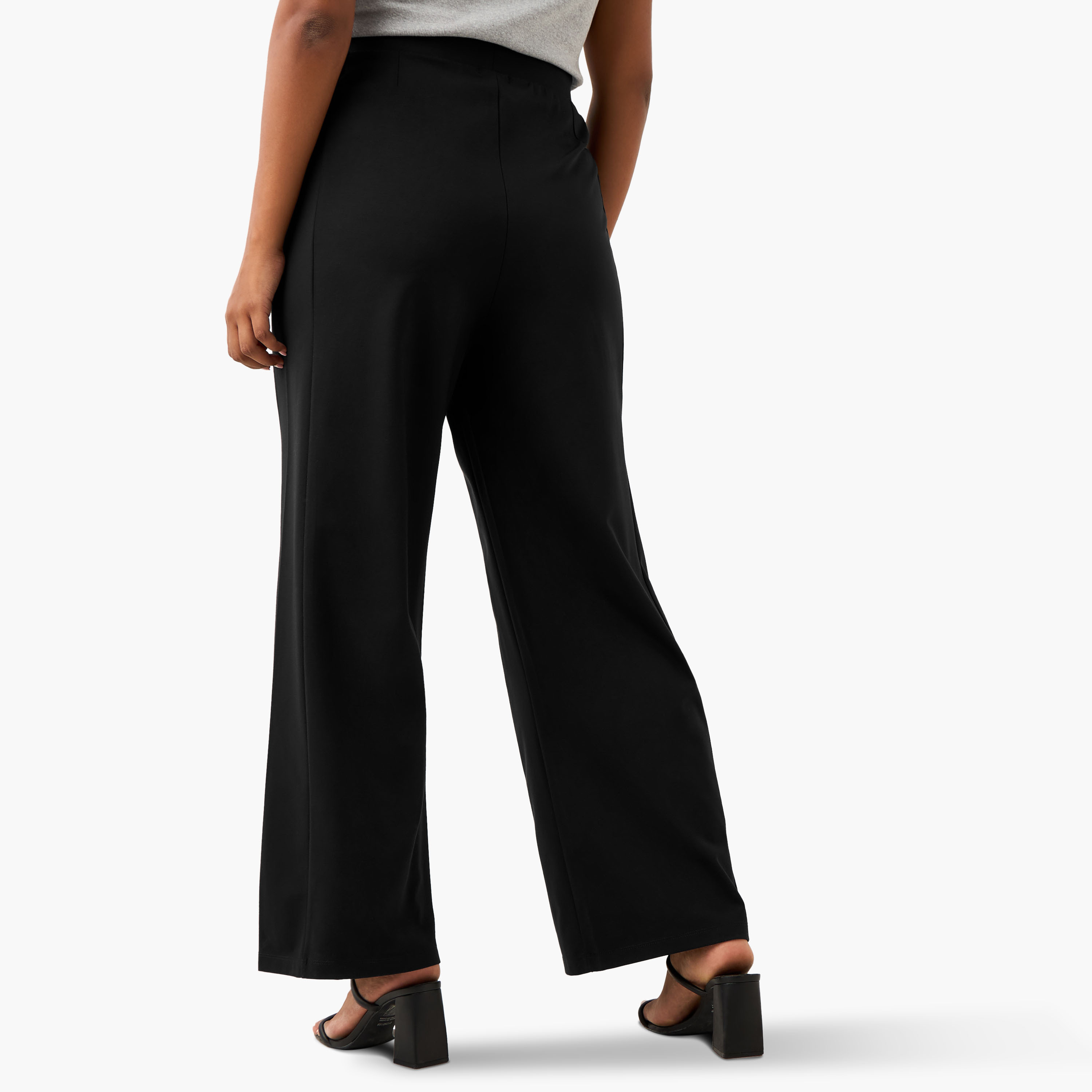 بنطلون مقاس كبير واسع الساقين من أولا بوبكين-women-clothing-bottoms-trousers-image-3
