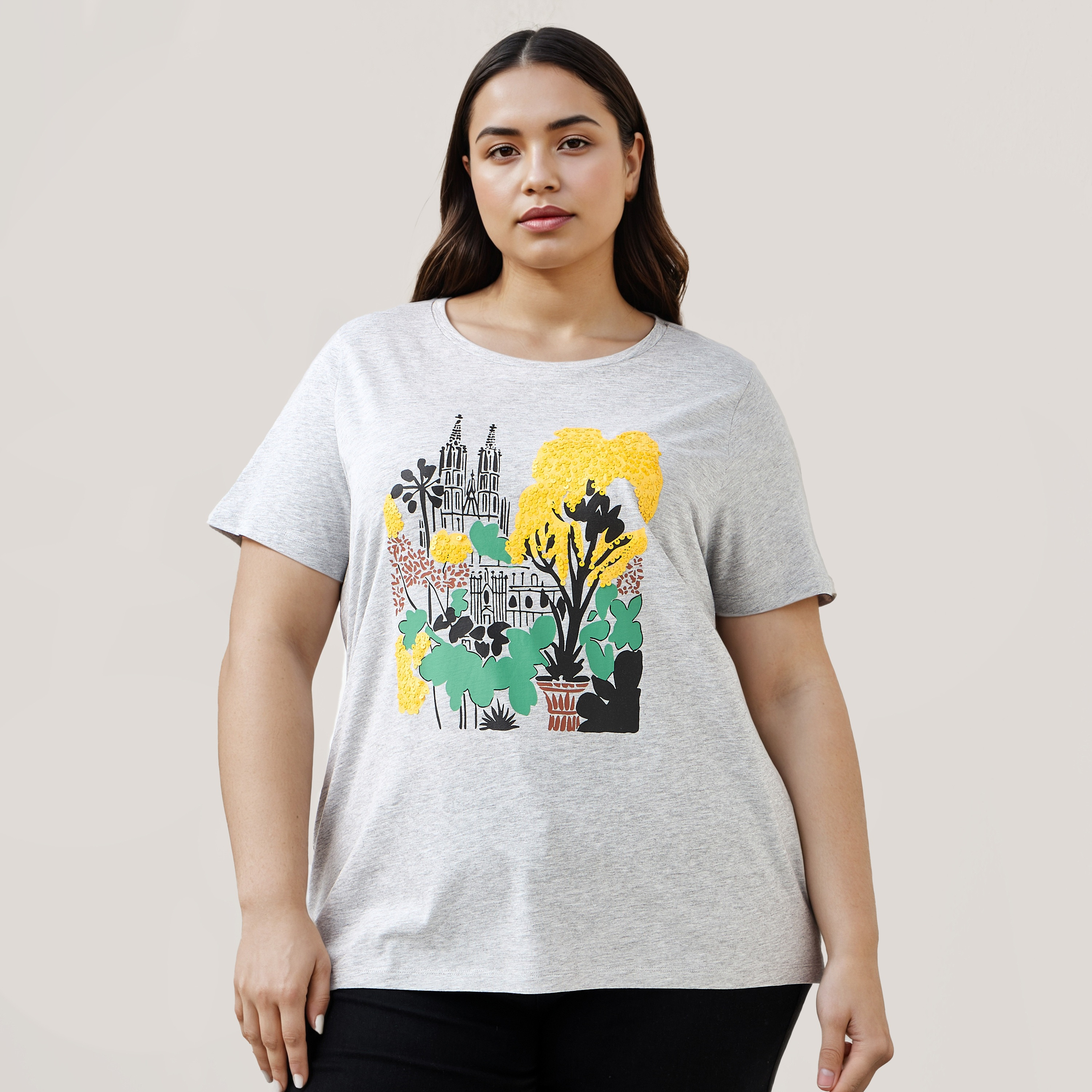 تيشيرت مقاس كبير بطبعات من أولا بوبكين-women-clothing-tshirts-image-4
