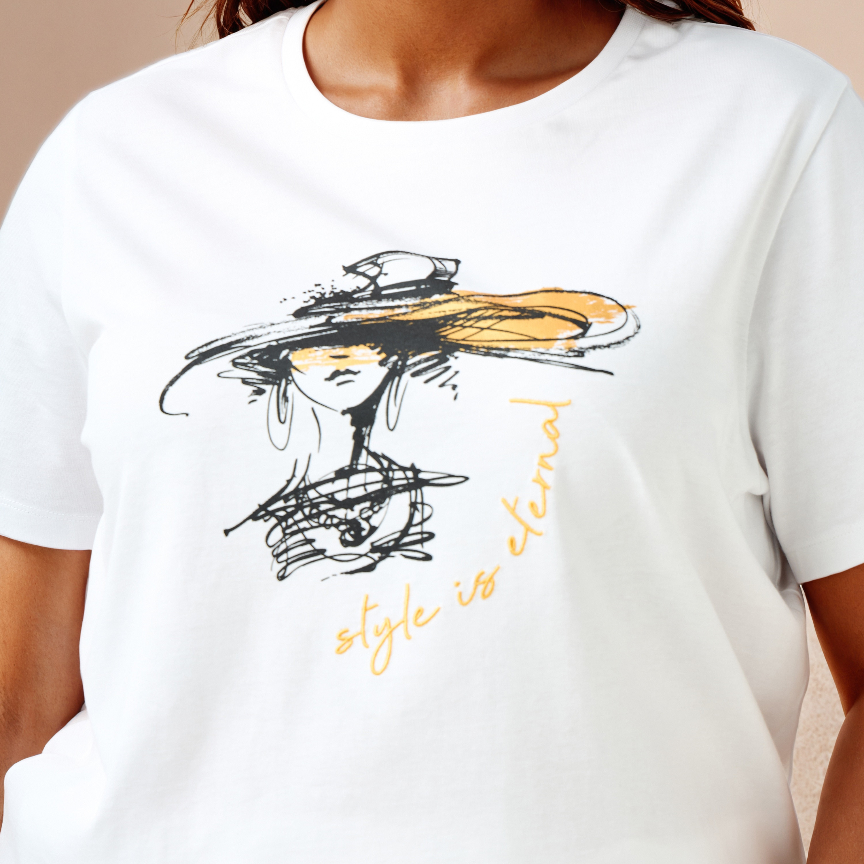 Plus Size Ulla Popken Printed Cotton T-shirt-women-clothing-tshirts-image-6