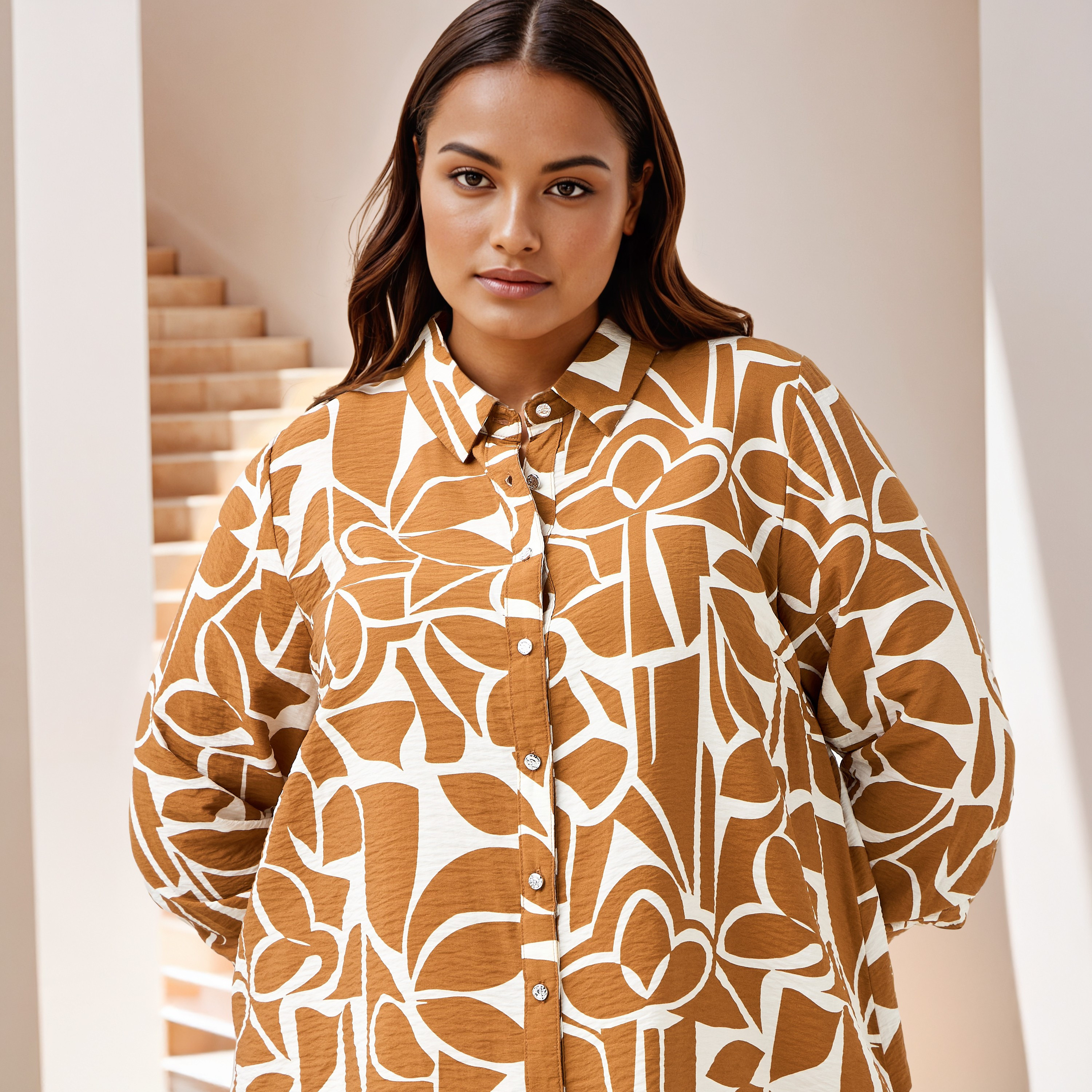 Plus Size Ulla Popken Printed Shirt-women-clothing-shirtsandblouses-shirts-image-4