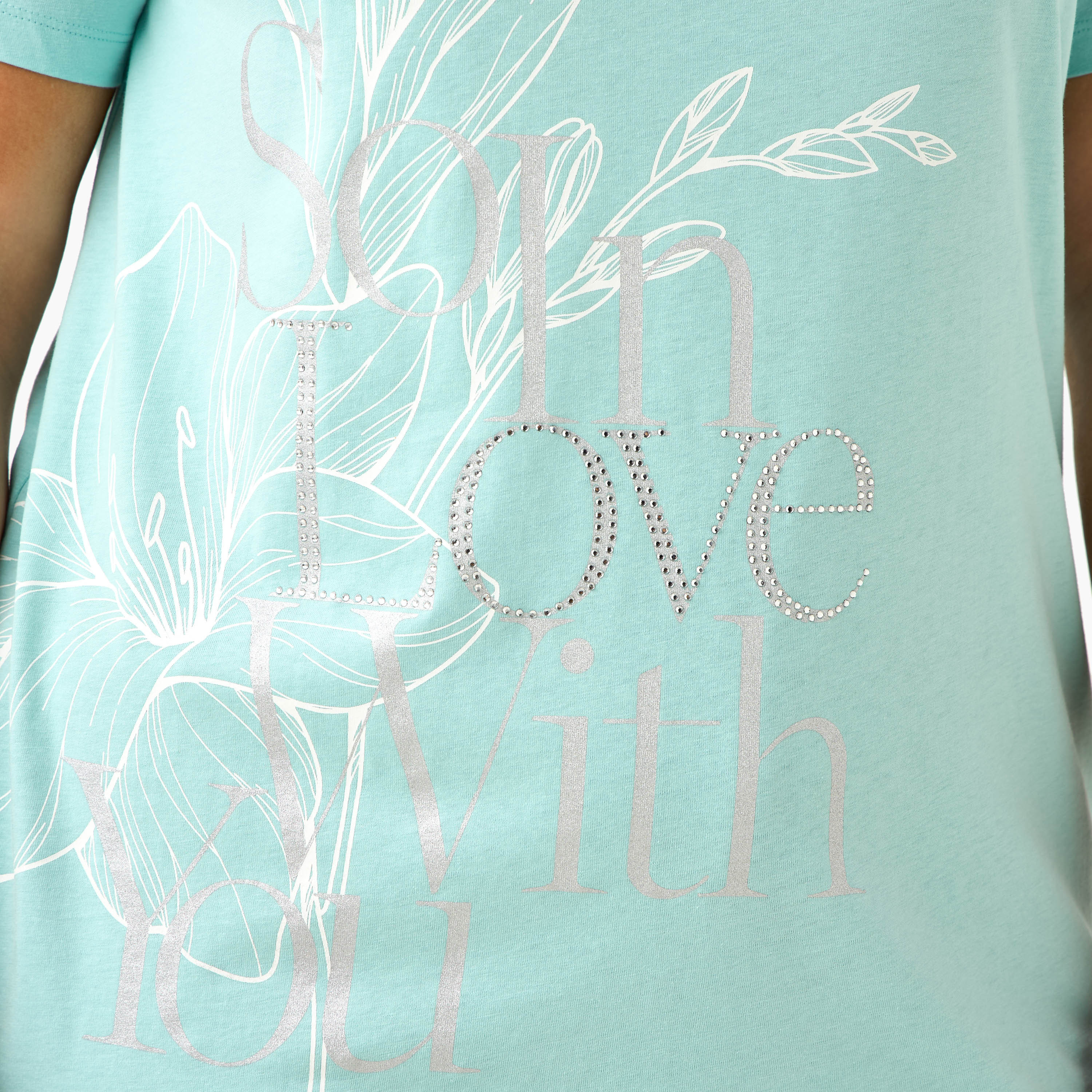 Ulla Popken Relaxed Fit T-shirt with Floral Print-women-clothing-tshirts-image-6