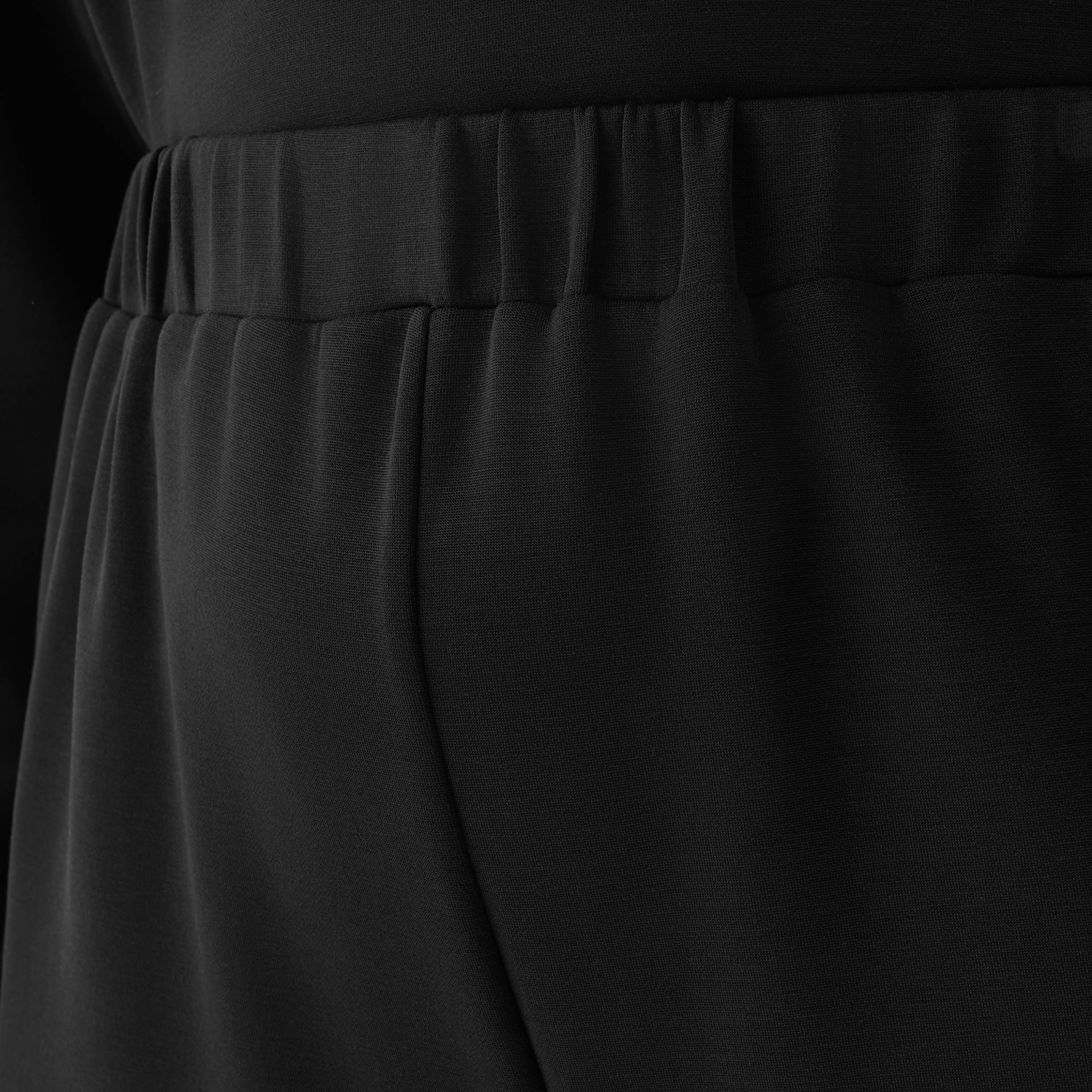 Ulla Popken Relaxed Fit Elasticated Waist Wide Leg Pants-women-clothing-coordsets-image-5