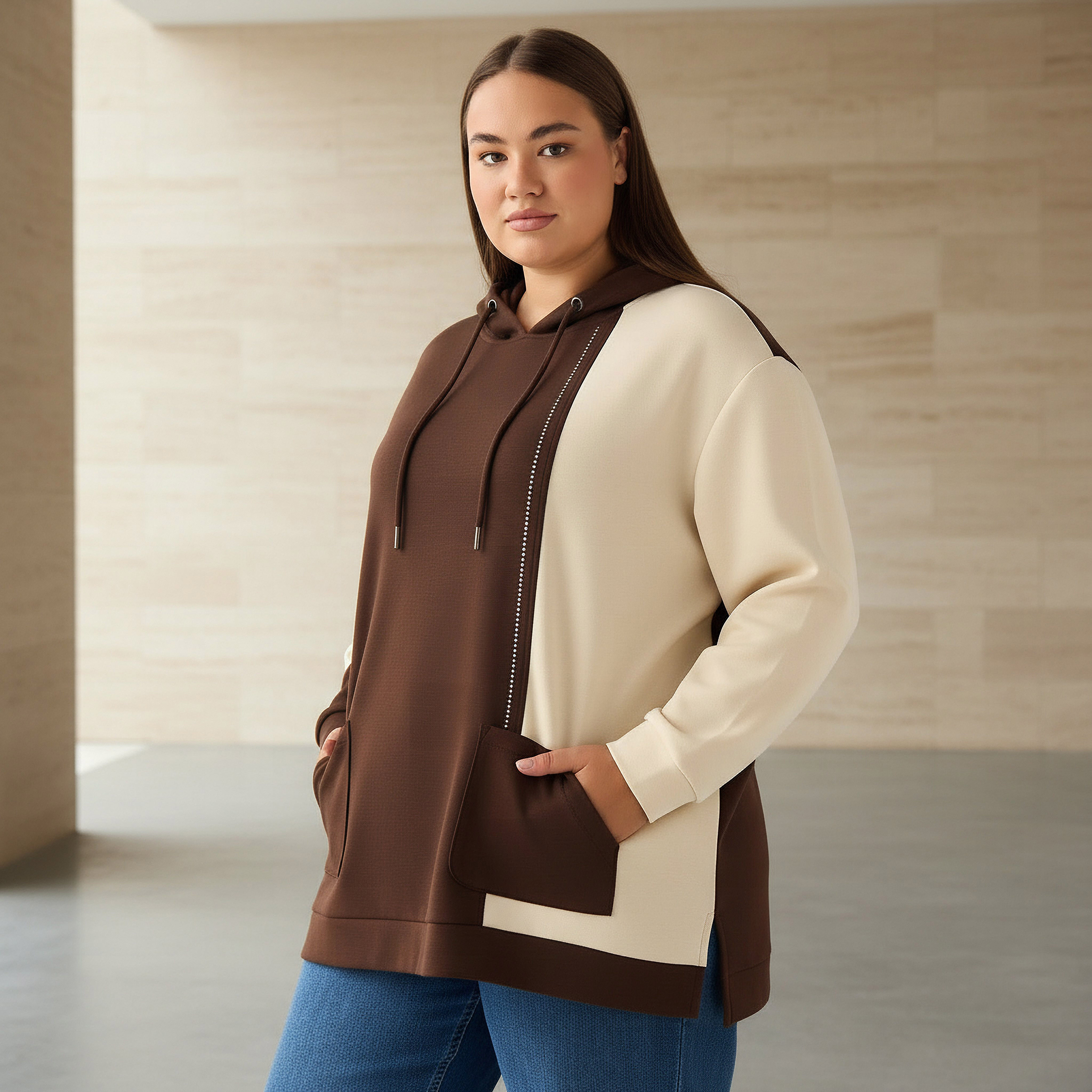 هودي بقوالب ملونة من أولا بوبكين-women-winterwear-hoodiesandsweatshirts-hoodies-image-1