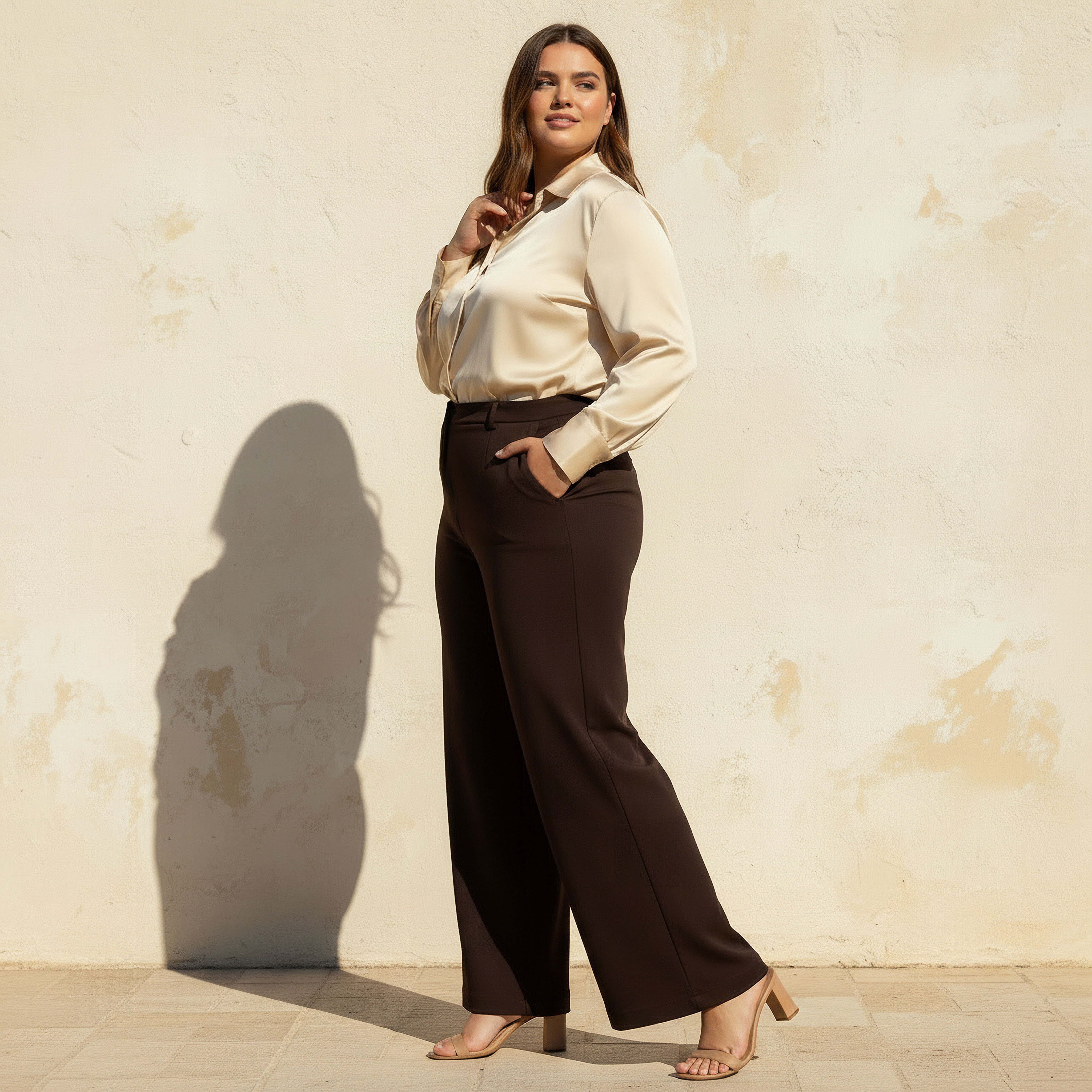 بنطلون بونتي بقصّة مستقيمة من أولّا بوبكن-women-clothing-bottoms-trousers-image-3