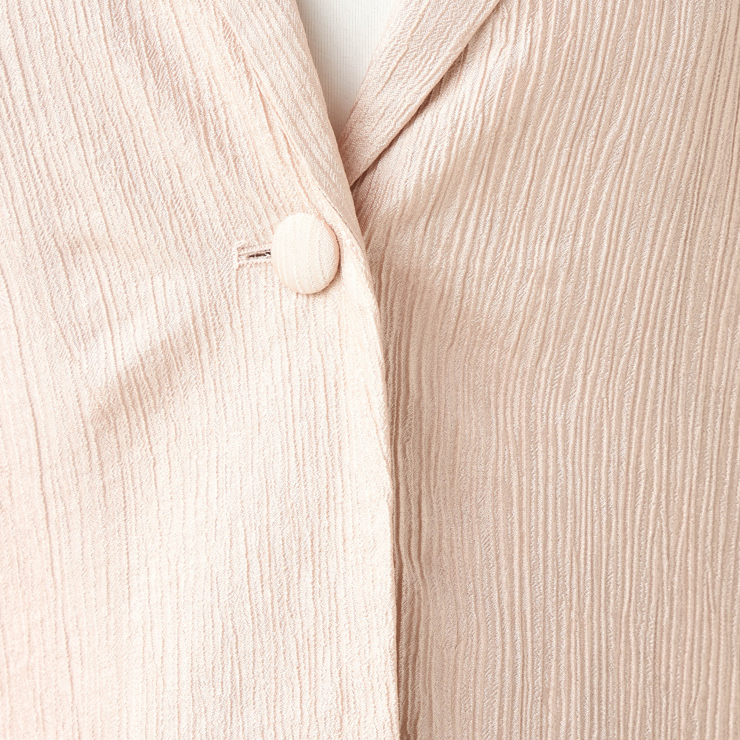بليزر بقصّة مريحة بارز الملمس للنساء من أولا بوبكن-women-clothing-coatsandjackets-blazers-image-1