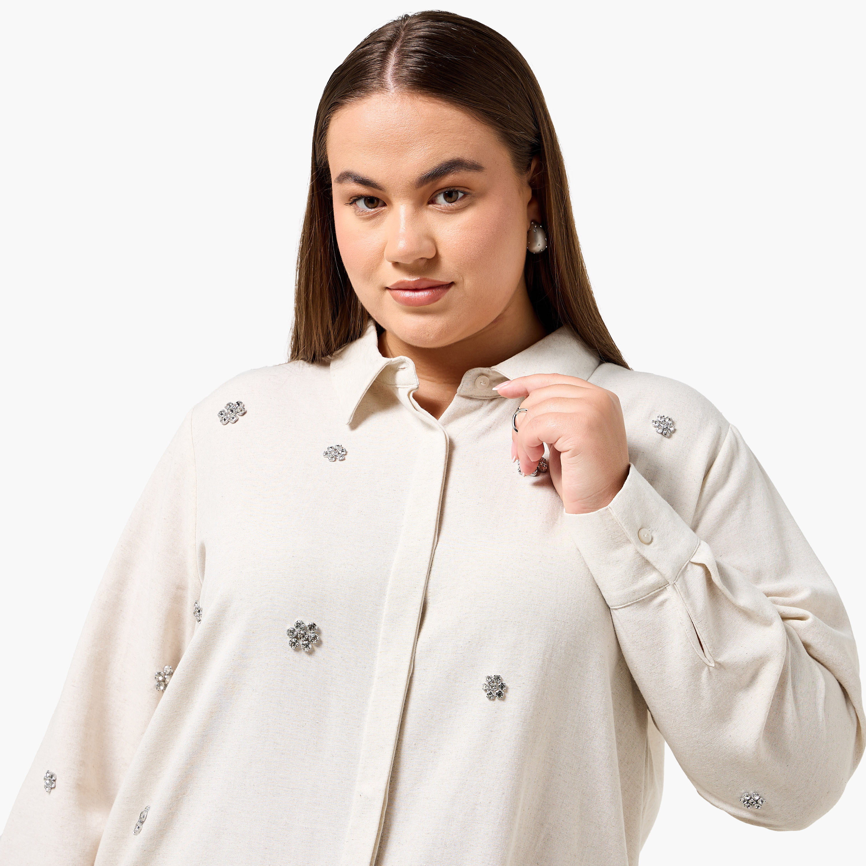Ulla Popken Shirt with Embellishment-women-clothing-shirtsandblouses-shirts-image-6