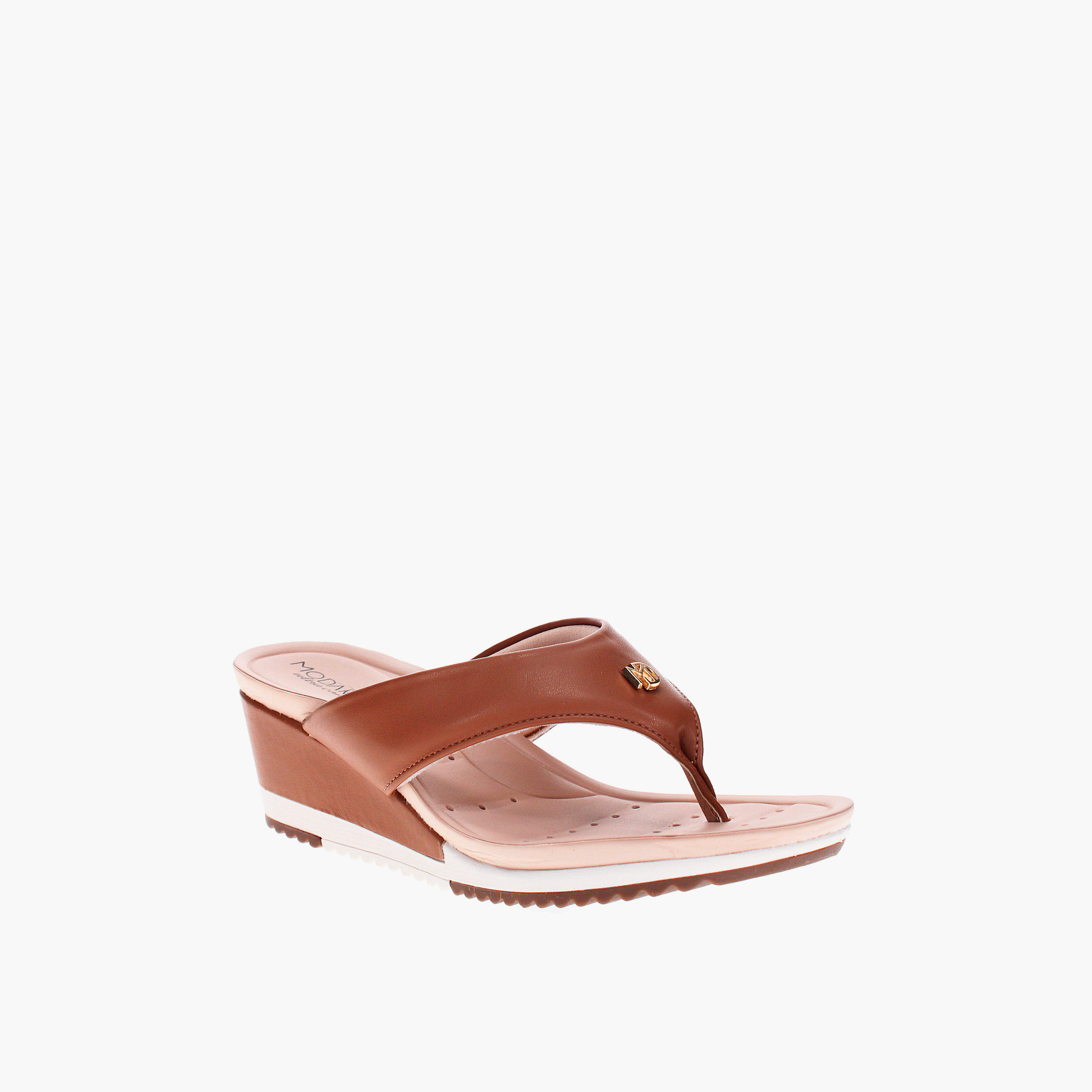 Modare by Geoomnii Women's Slip On Solan Wedges | 7123-149-18462-95373        -women-shoes-heels-image-1
