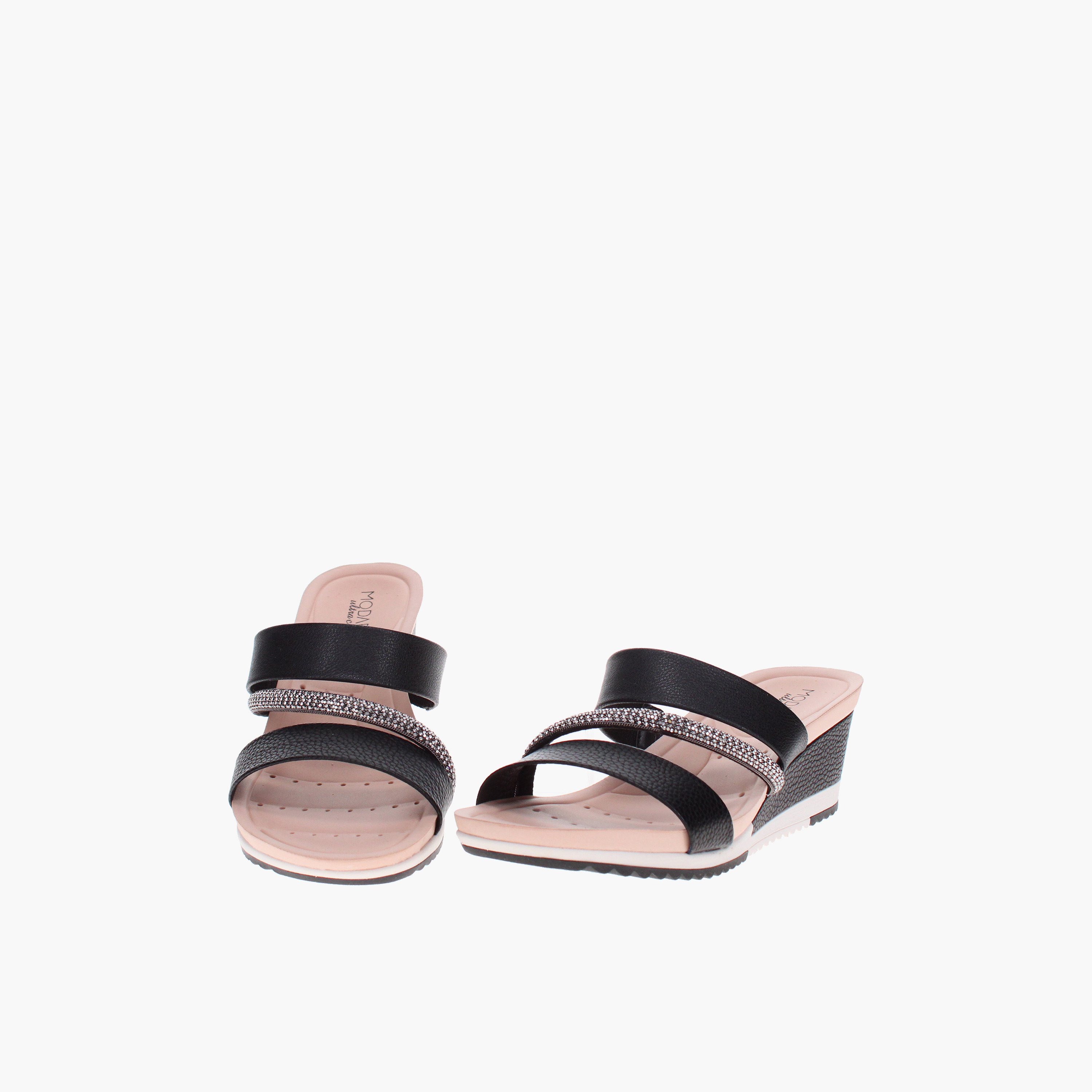 مودير - حذاء ايفي1 للنساء سهل الارتداء بكعب إسفين | 7123-157-30385-102550-women-shoes-sandals-heeled-image-4