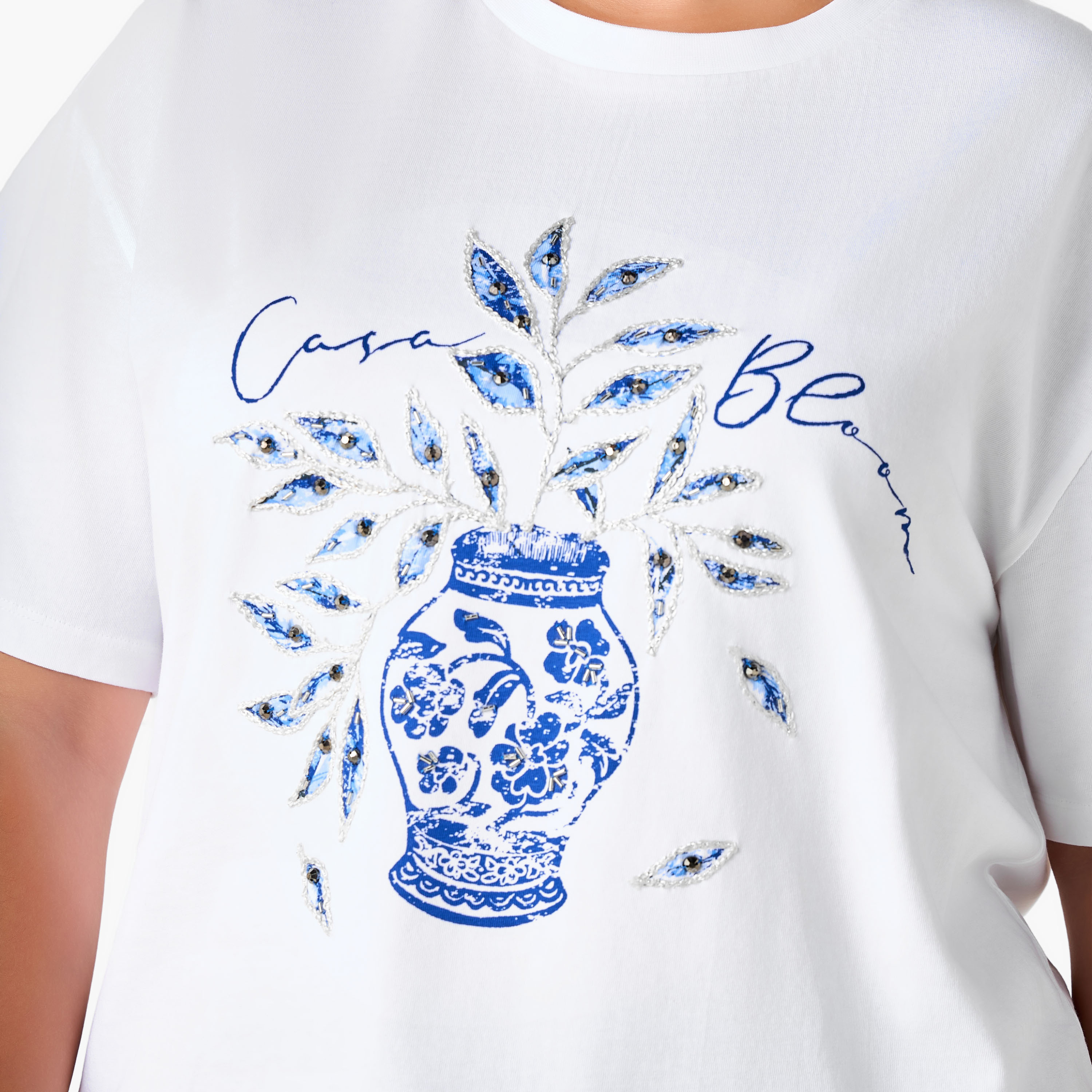 Ulla Popken Relaxed Fit Cotton T-Shirt with Vase Print and Embroidery-women-clothing-plussize-tshirts-image-7