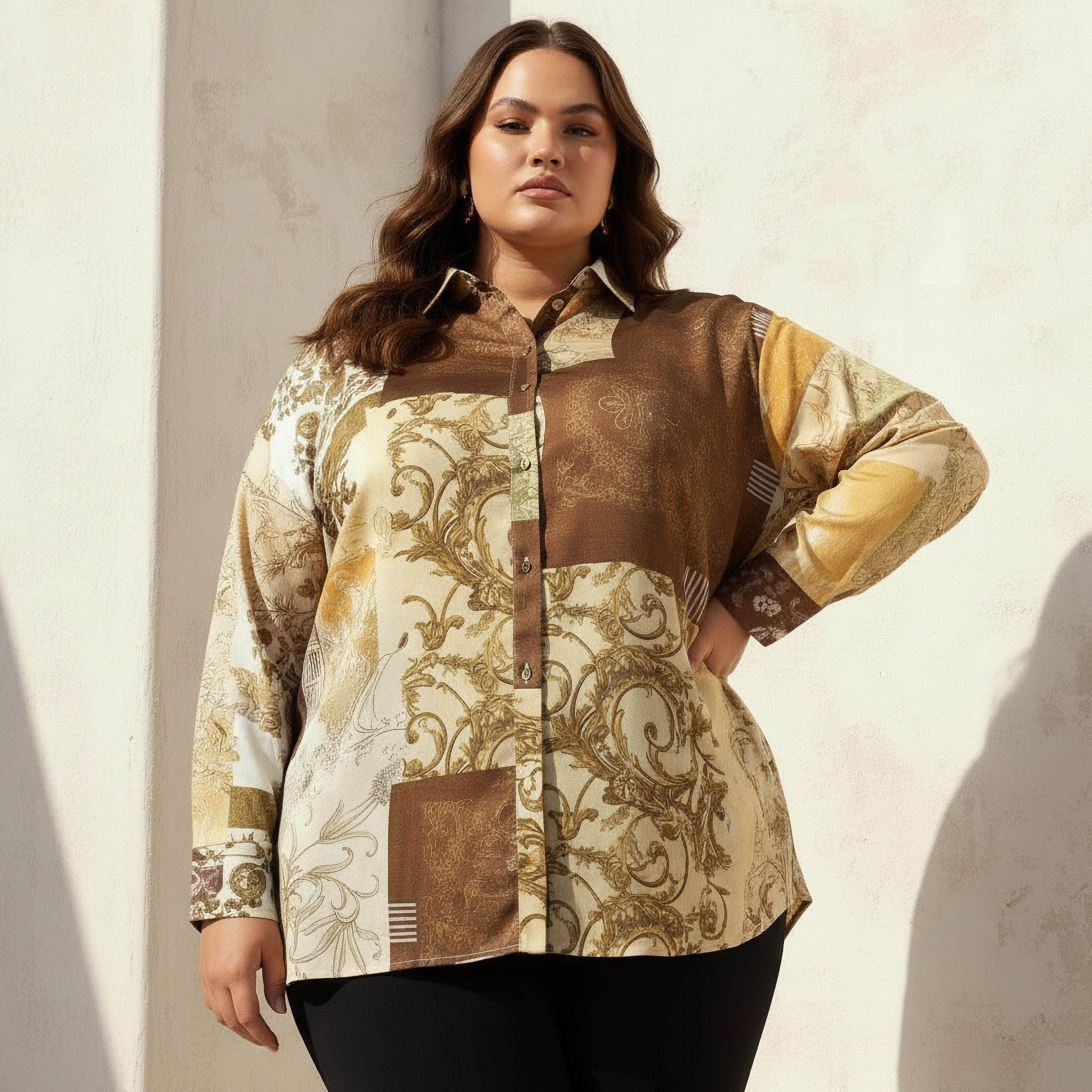 قميص بقصّة مريحة وطبعات من أولا بوبكن-women-clothing-shirtsandblouses-shirts-image-6