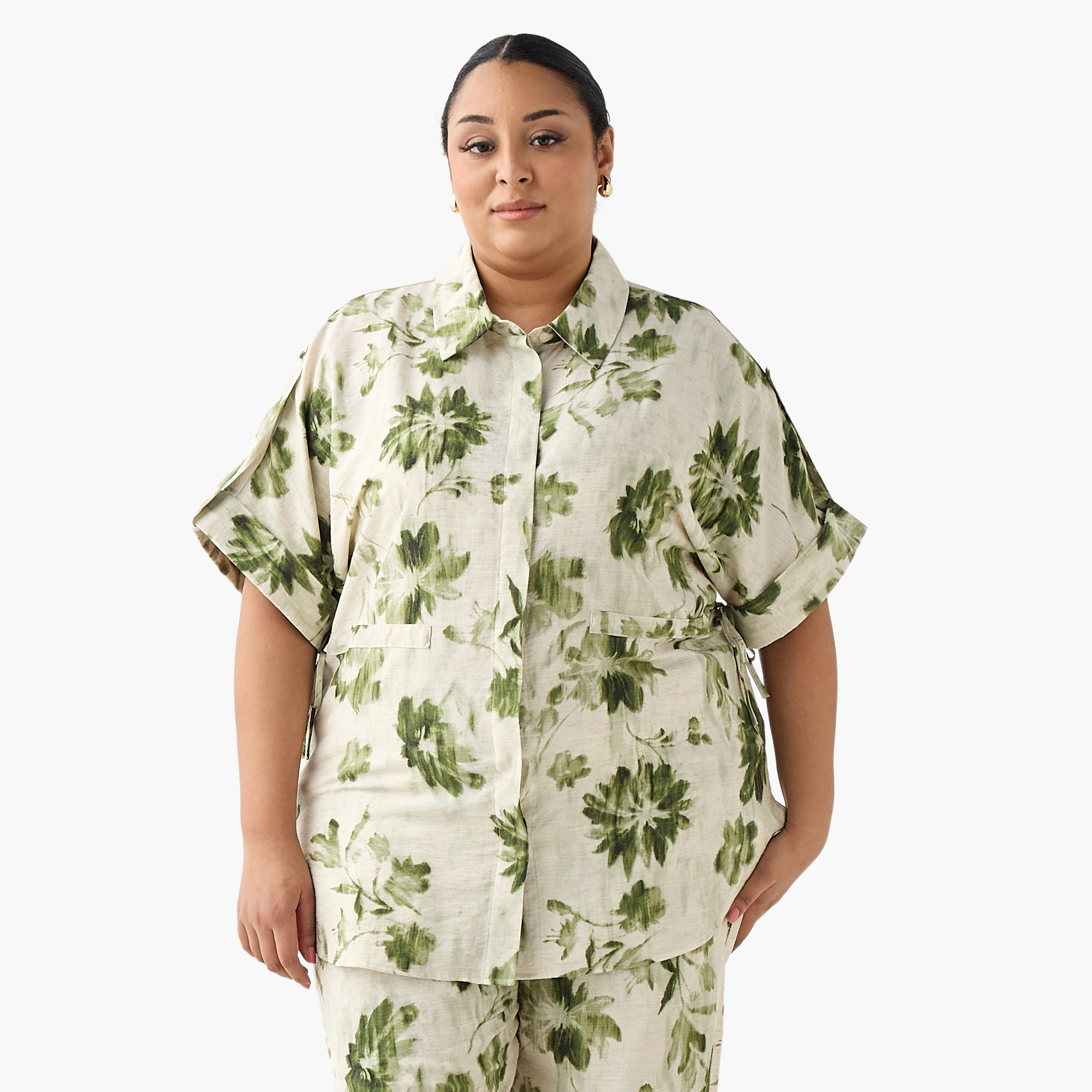 قميص بقصة مريحة وأربطة وطبعات من أولا بوبكن-women-clothing-shirtsandblouses-shirts-image-5