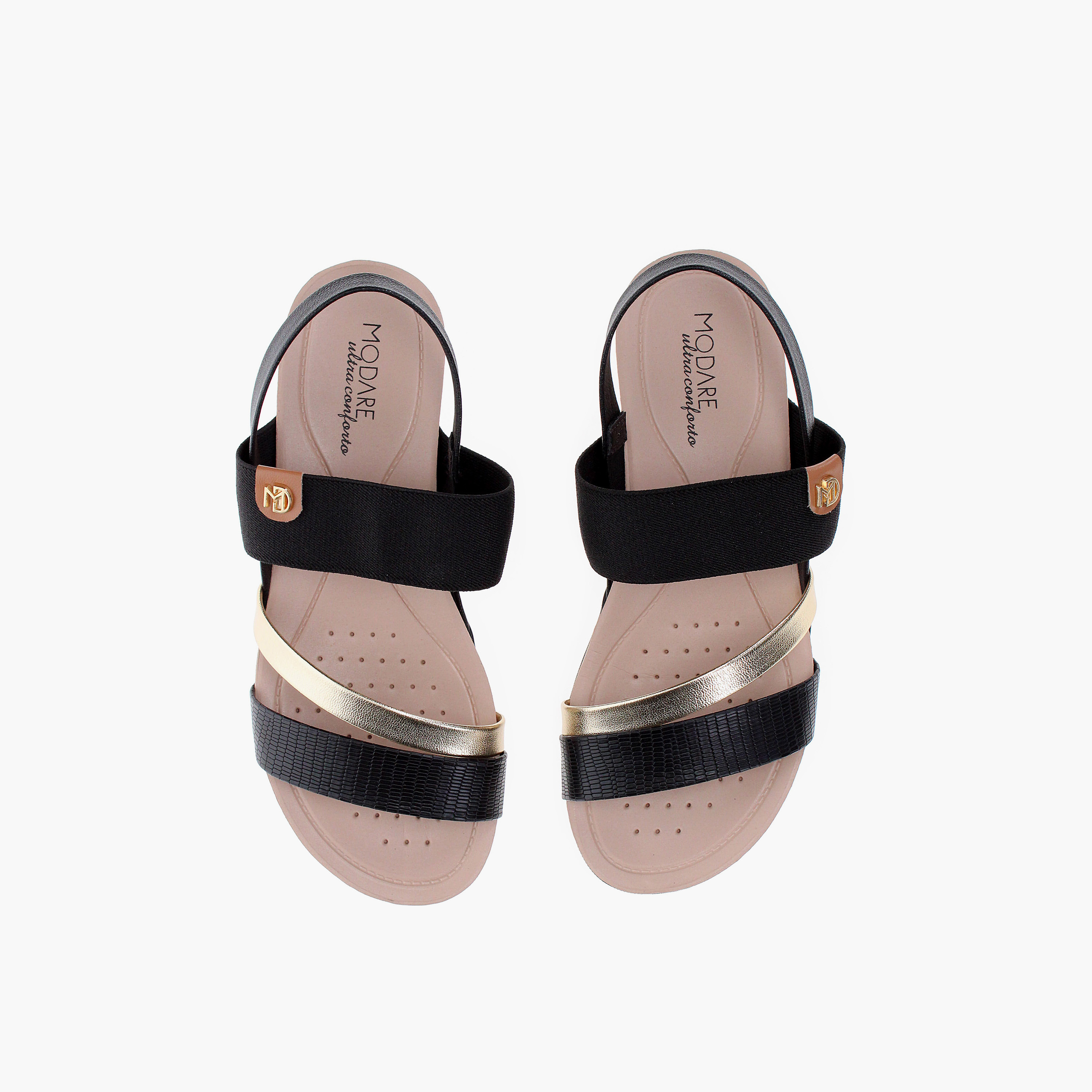 مودير- صندل أداهي مرن حزام للنساء | 7125-233-26498-96151-women-shoes-sandals-flats-image-2