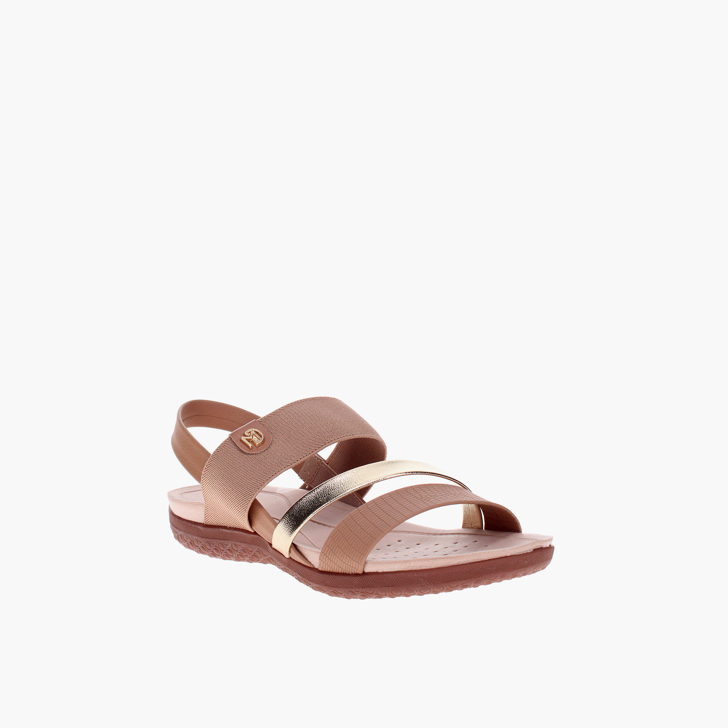 مودير- صندل كيد مرن حزام للنساء | 7125-233-26498-97134-women-shoes-sandals-flats-image-1