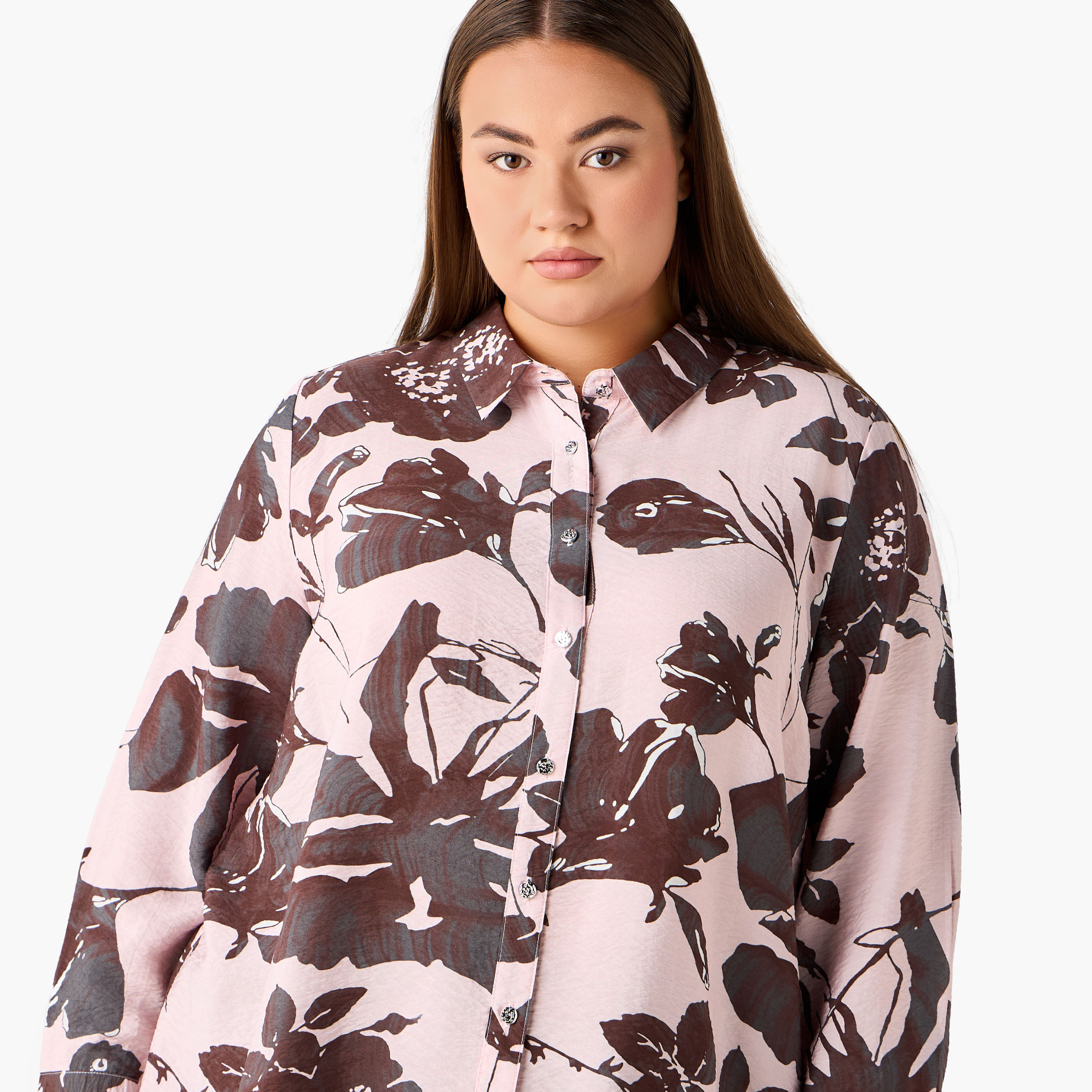 Ulla Popken Relaxed Fit Viscose Printed Shirt-women-clothing-shirtsandblouses-shirts-image-4