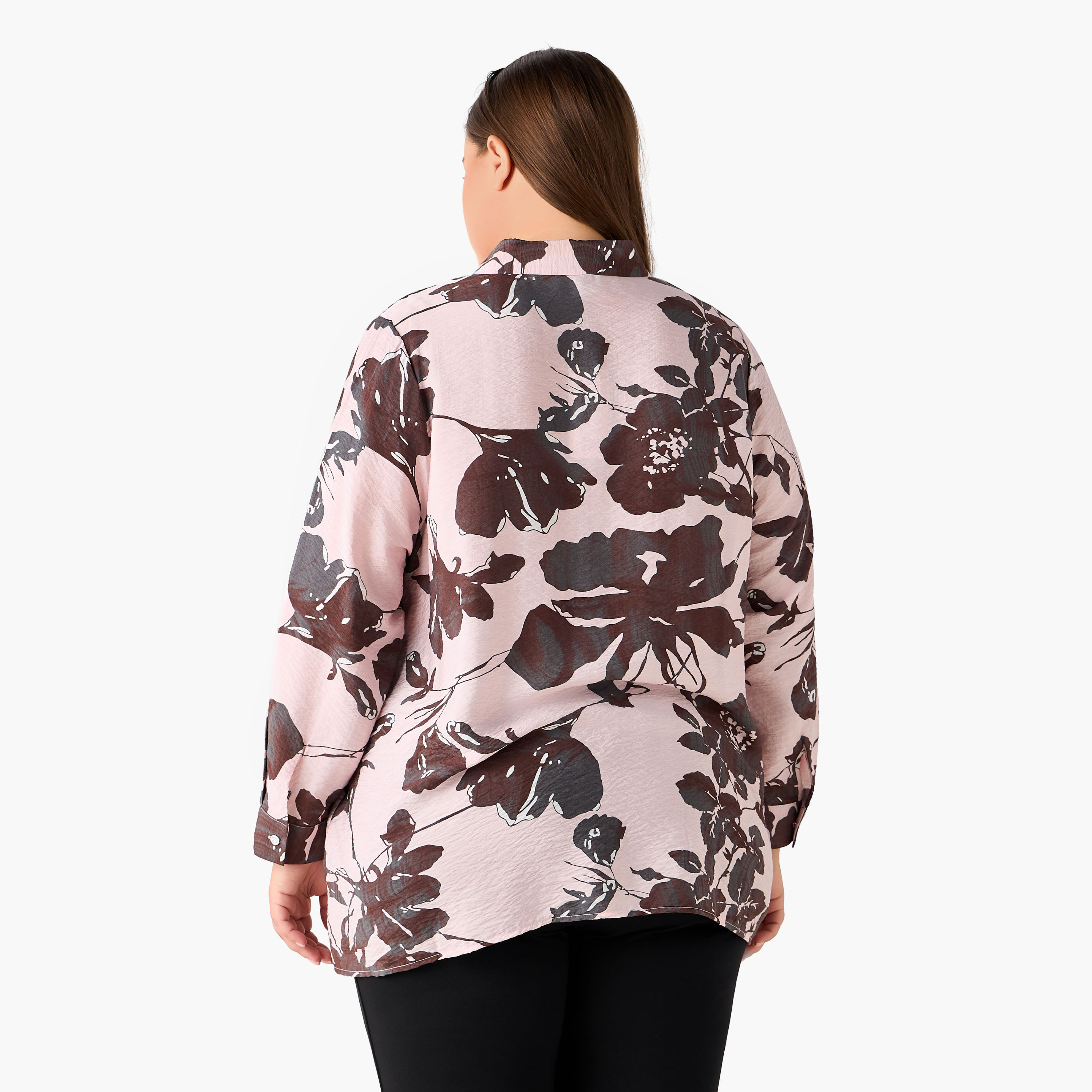 Ulla Popken Relaxed Fit Viscose Printed Shirt-women-clothing-shirtsandblouses-shirts-image-6