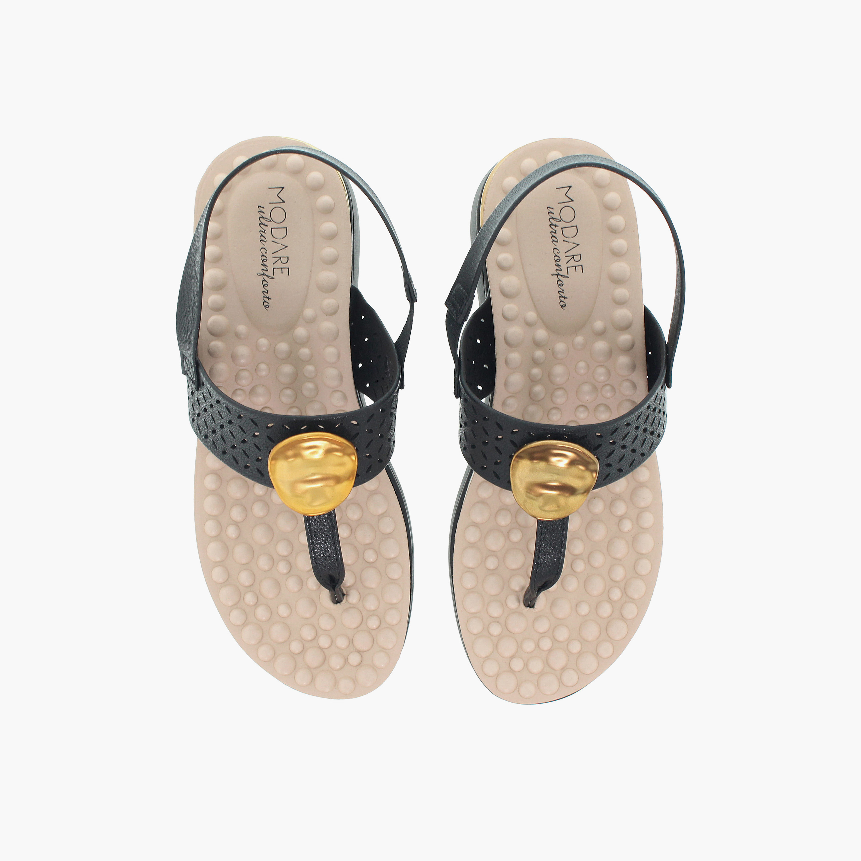 مودير - صندل أميرا1 للنساء مطاطي ذو نعل سميك | 7151-140-21736-15745-women-shoes-sandals-heeled-image-5