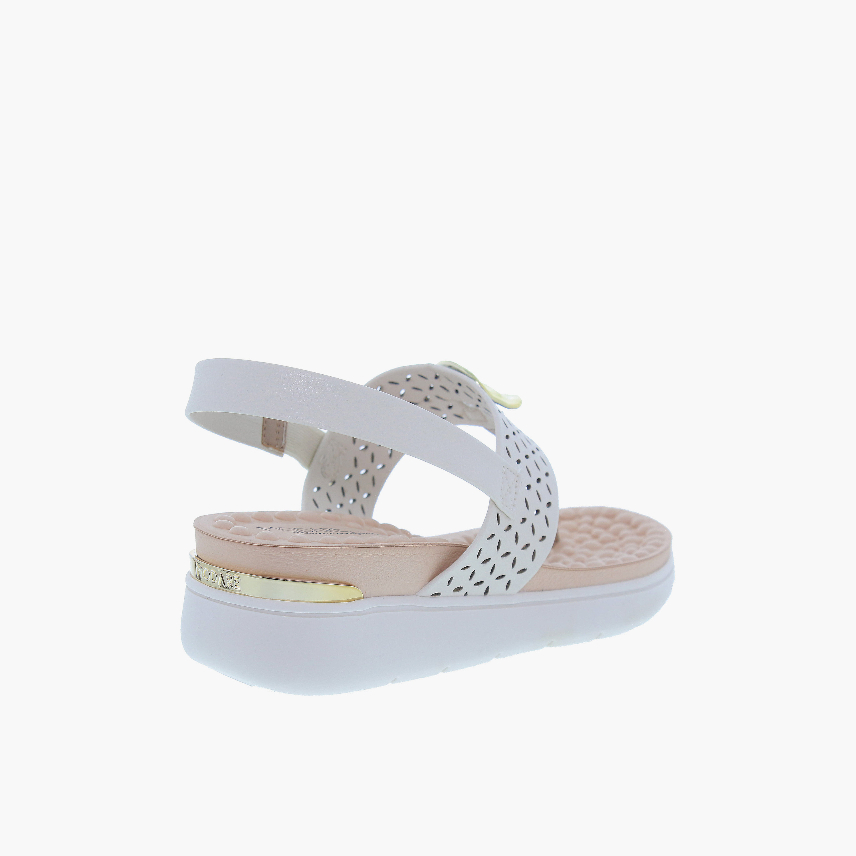 مودير - صندل Ann1 للنساء مطاطي ذو نعل سميك | 7151-140-21736-35312-women-shoes-sandals-heeled-image-3