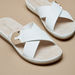 Le Confort Open Toe Slip-On Sandals-Women%27s Flat Sandals-thumbnailMobile-3