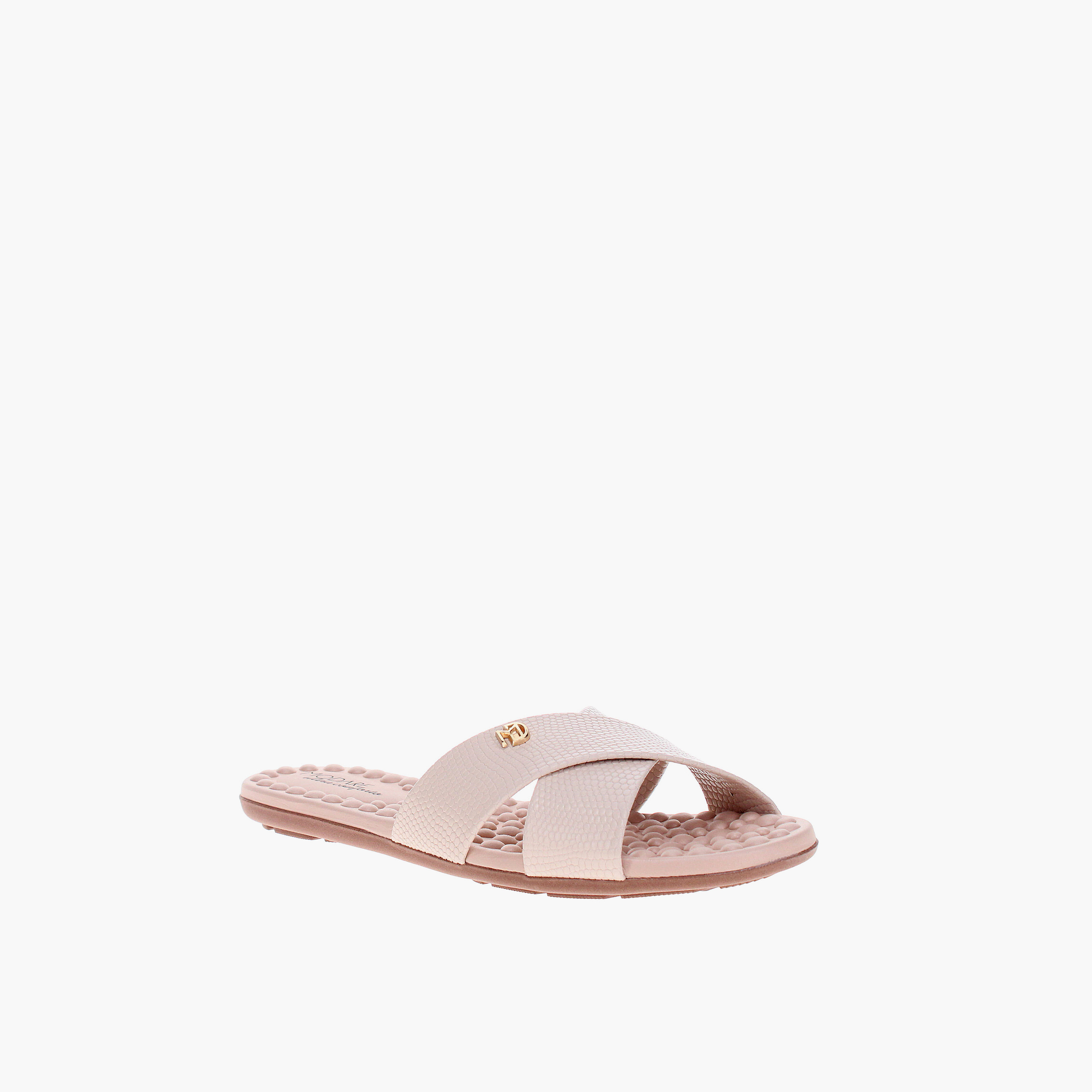 Modare by Geoomnii Women's Slip On Jovan Strap Sandals | 7163-105-28284-83517       -women-shoes-sandals-flats-image-1