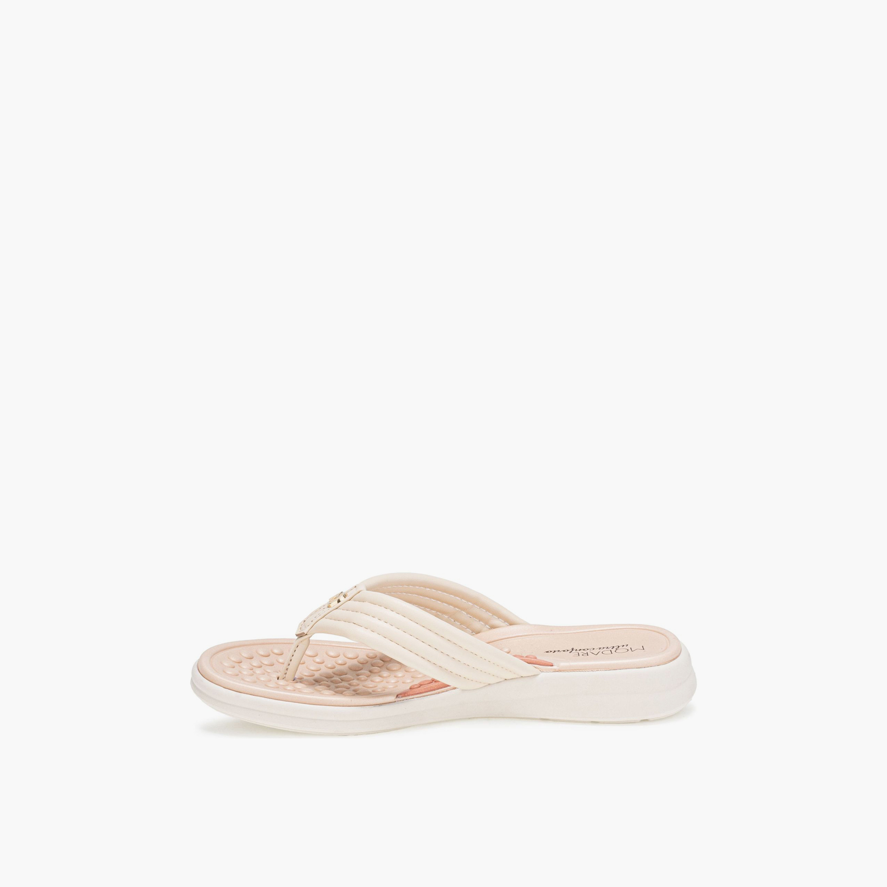 Modare by Geoomnii Women's Slip-On Thong Slippers | 7174-105-20980-83517         -women-shoes-flipflopsandslides-image-4
