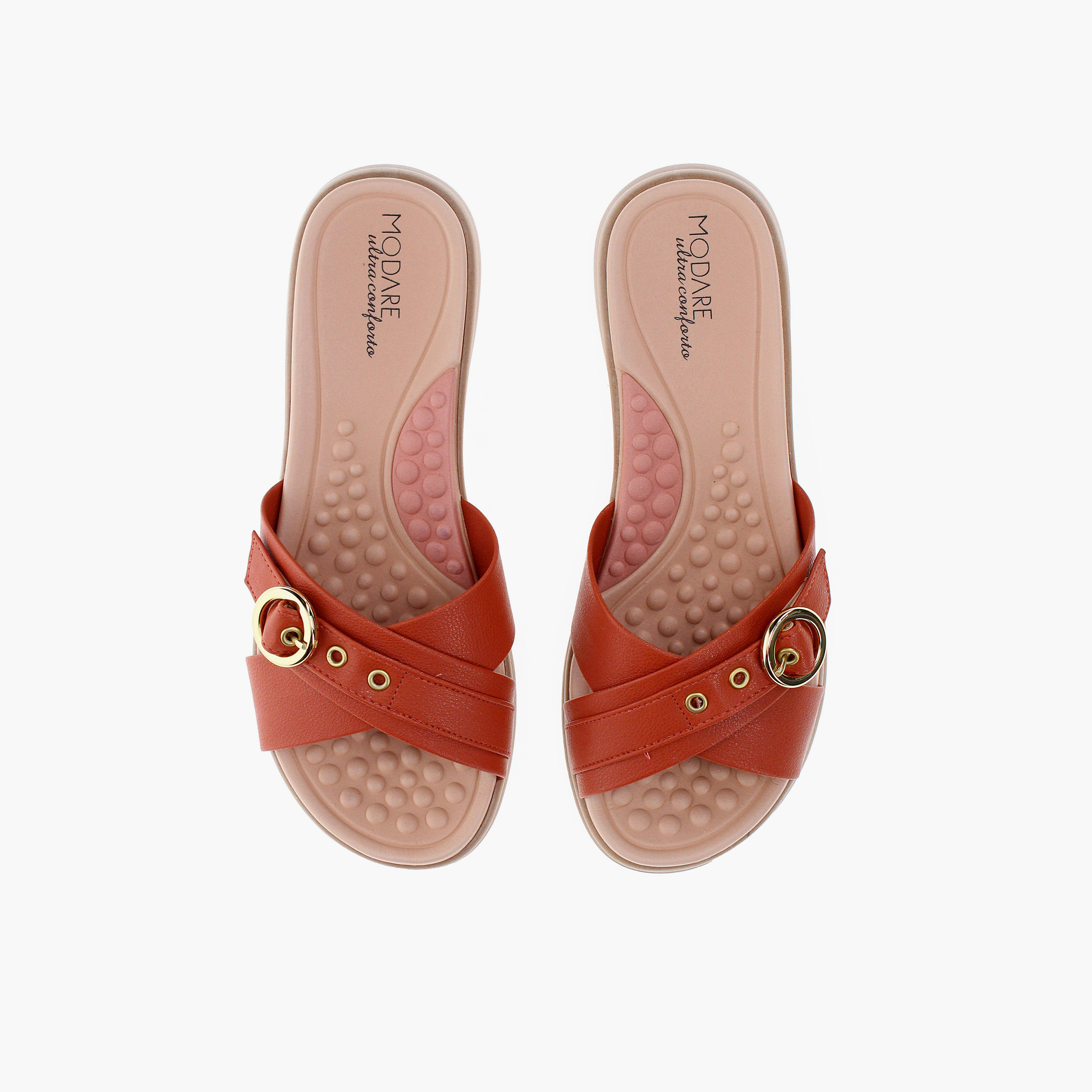 Modare by Geoomnii Women's Slip On Xian Slide Sandals | 7174-117-21736-98405       -women-shoes-sandals-flats-image-2