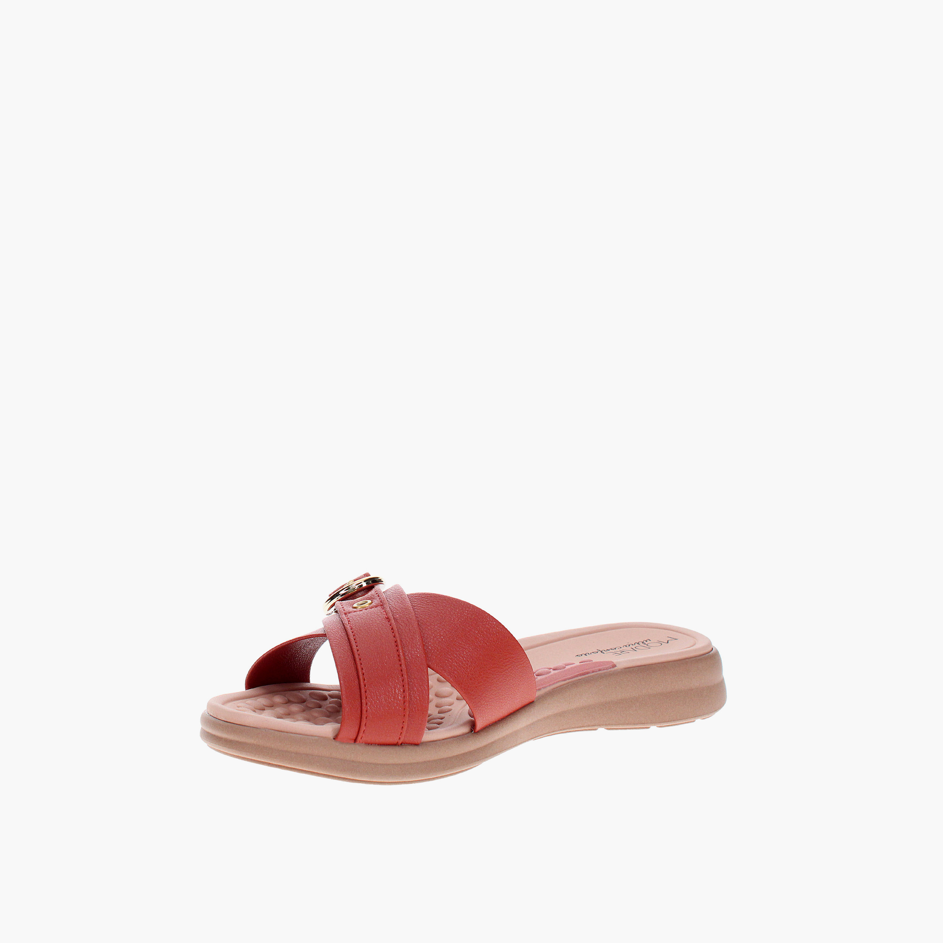 Modare by Geoomnii Women's Slip On Xian Slide Sandals | 7174-117-21736-98405       -women-shoes-sandals-flats-image-3