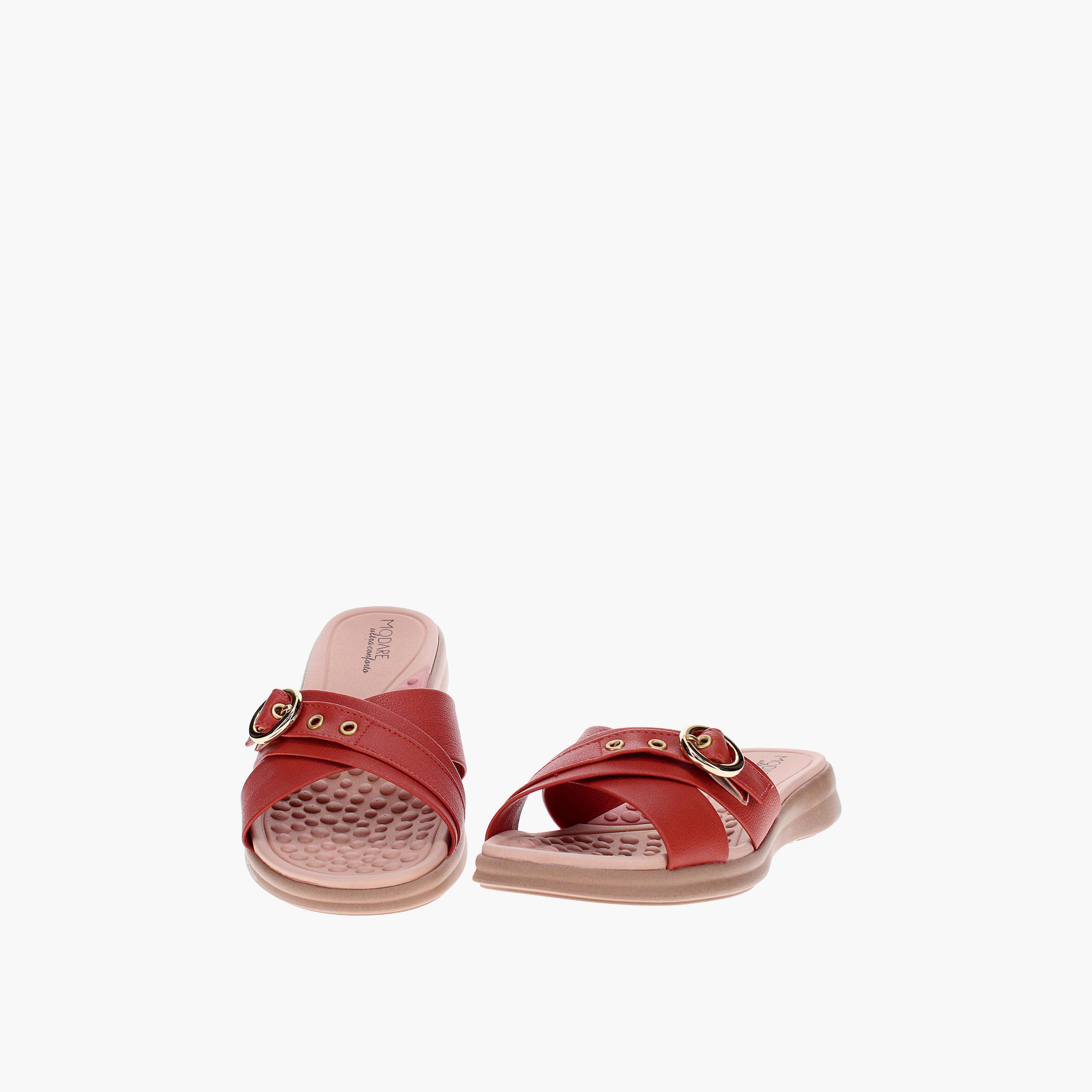 Modare by Geoomnii Women's Slip On Xian Slide Sandals | 7174-117-21736-98405       -women-shoes-sandals-flats-image-4