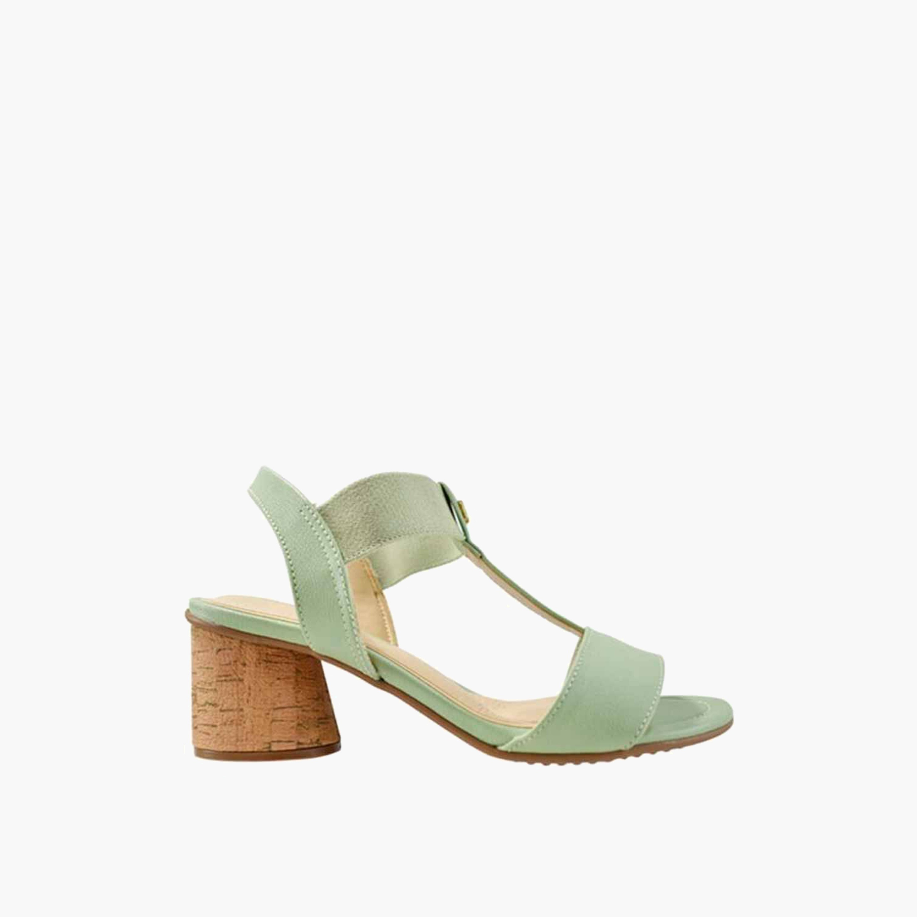 مودير-  حذاء نويلي كعب مربع مرن للنساء  | 7179-102-25116-87607-women-shoes-heels-image-2