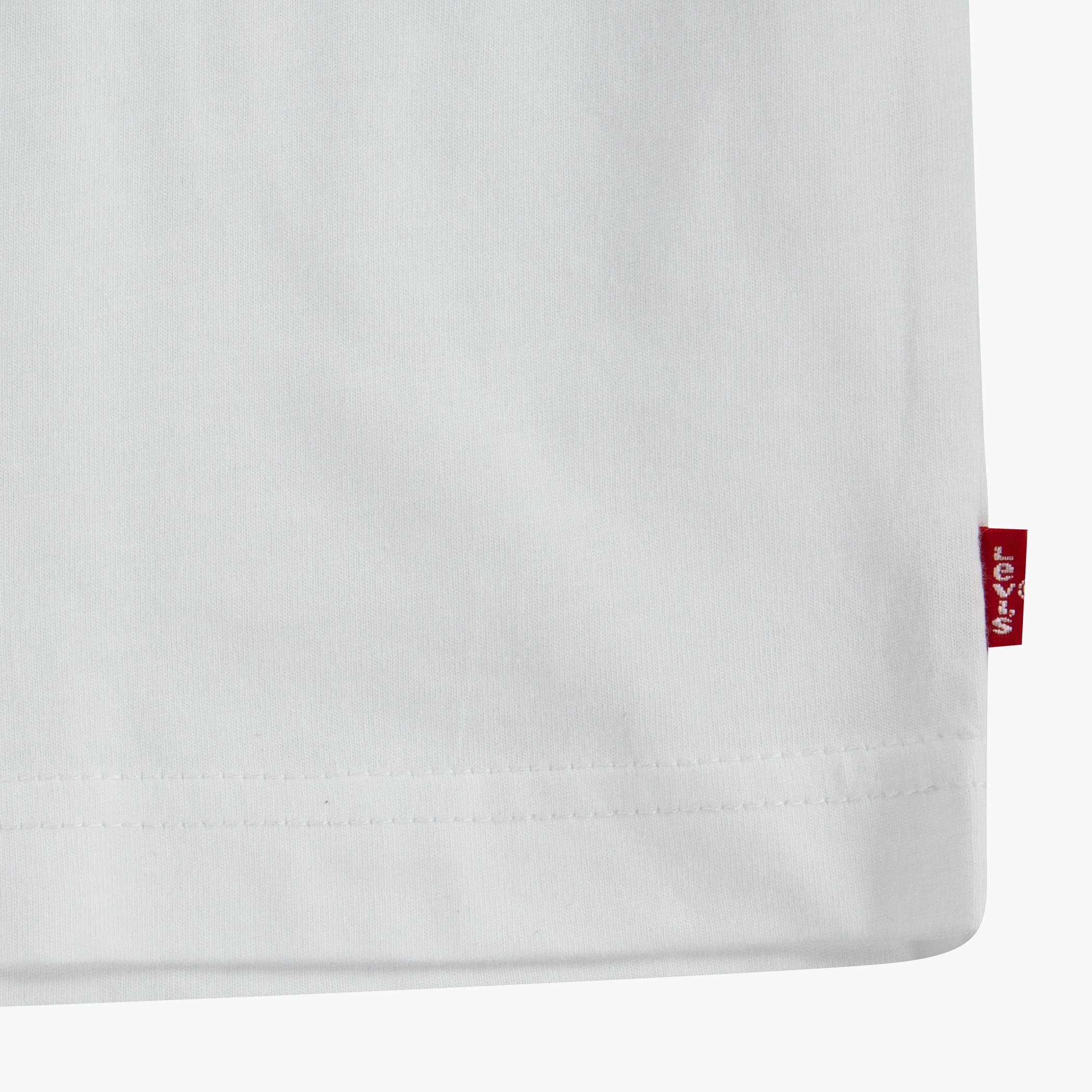 قميص ليوس بأكمام قصيرة وياقة دائرية وشعار أبيض للجنسين للأطفال الصغار-baby-boys-clothing-shirts-image-4