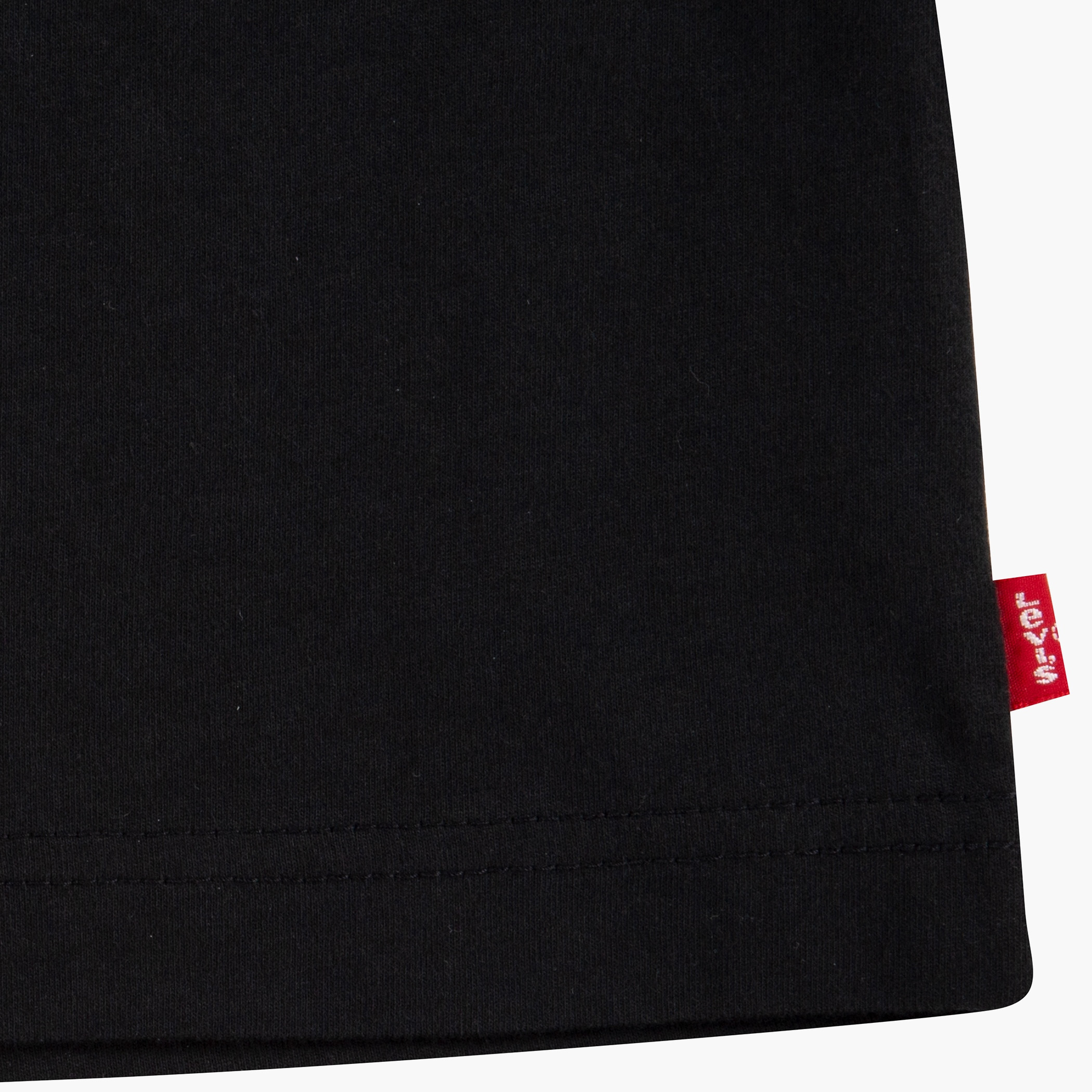 Levis Toddler Kids Unisex Black Logo Crew Neck Short Sleeves T-Shirt-baby-boys-clothing-shirts-image-4