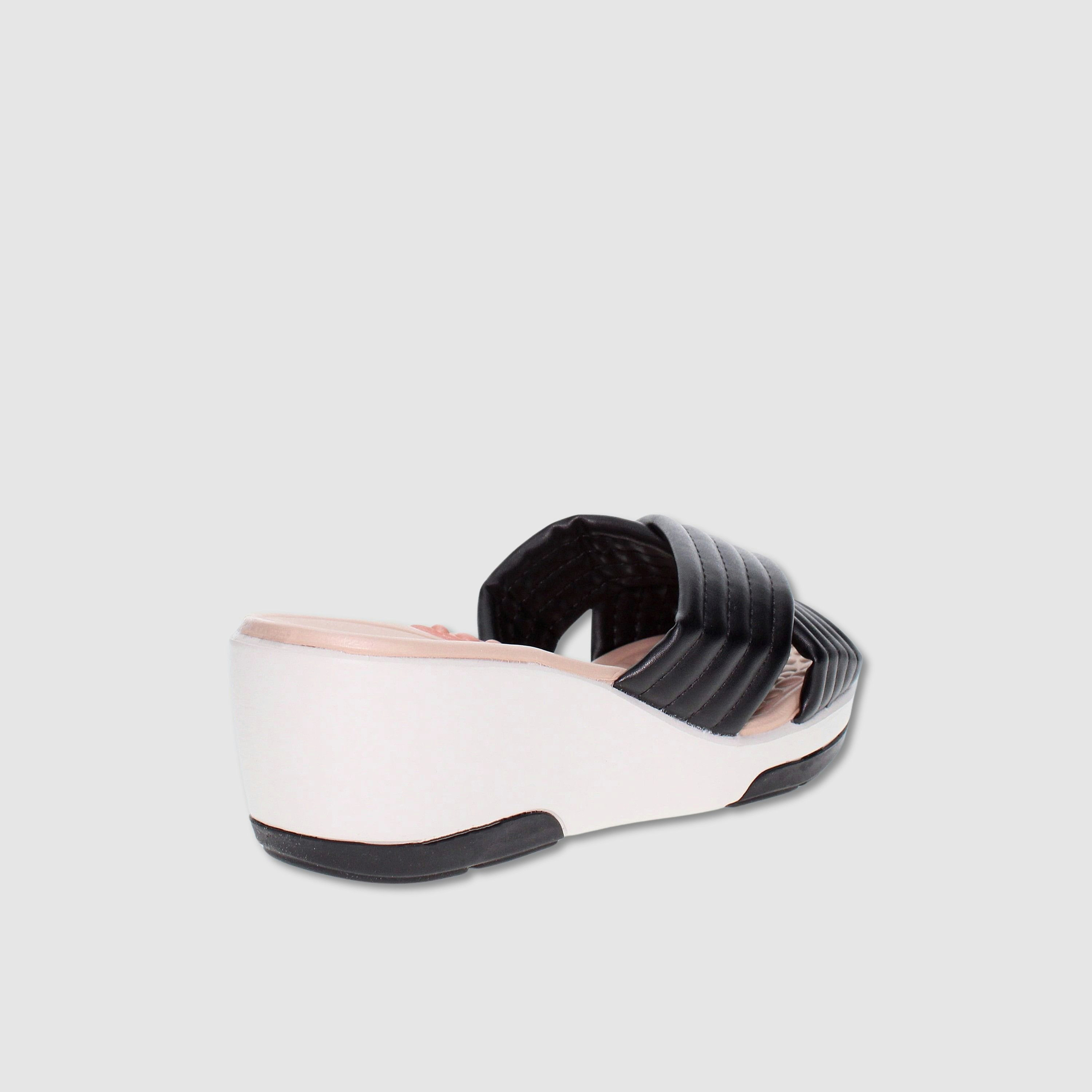 Modare by Geoomnii Women's Slip On Wedges | 7182-100-20980-15745         -women-shoes-heels-image-3