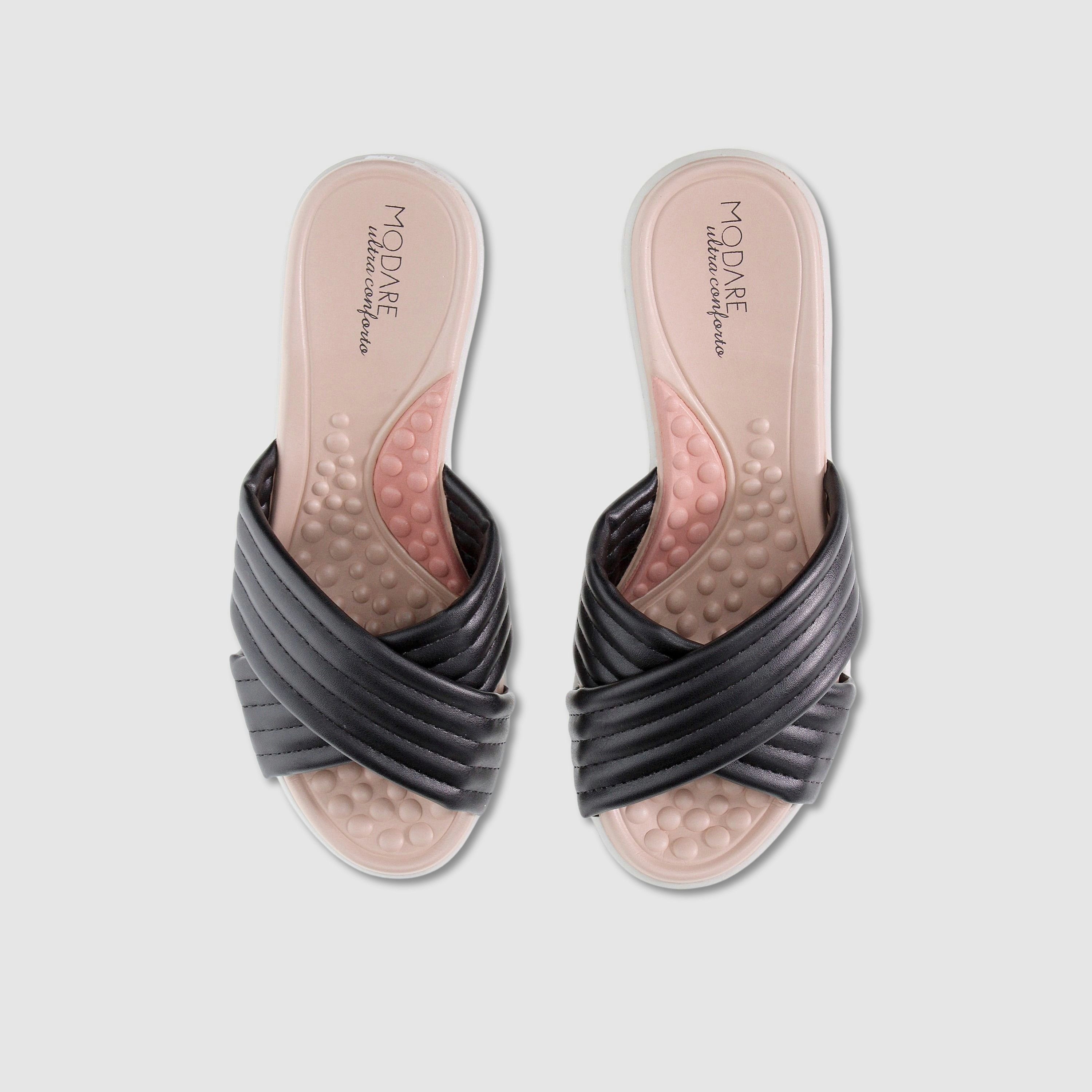 Modare by Geoomnii Women's Slip On Wedges | 7182-100-20980-15745         -women-shoes-heels-image-5