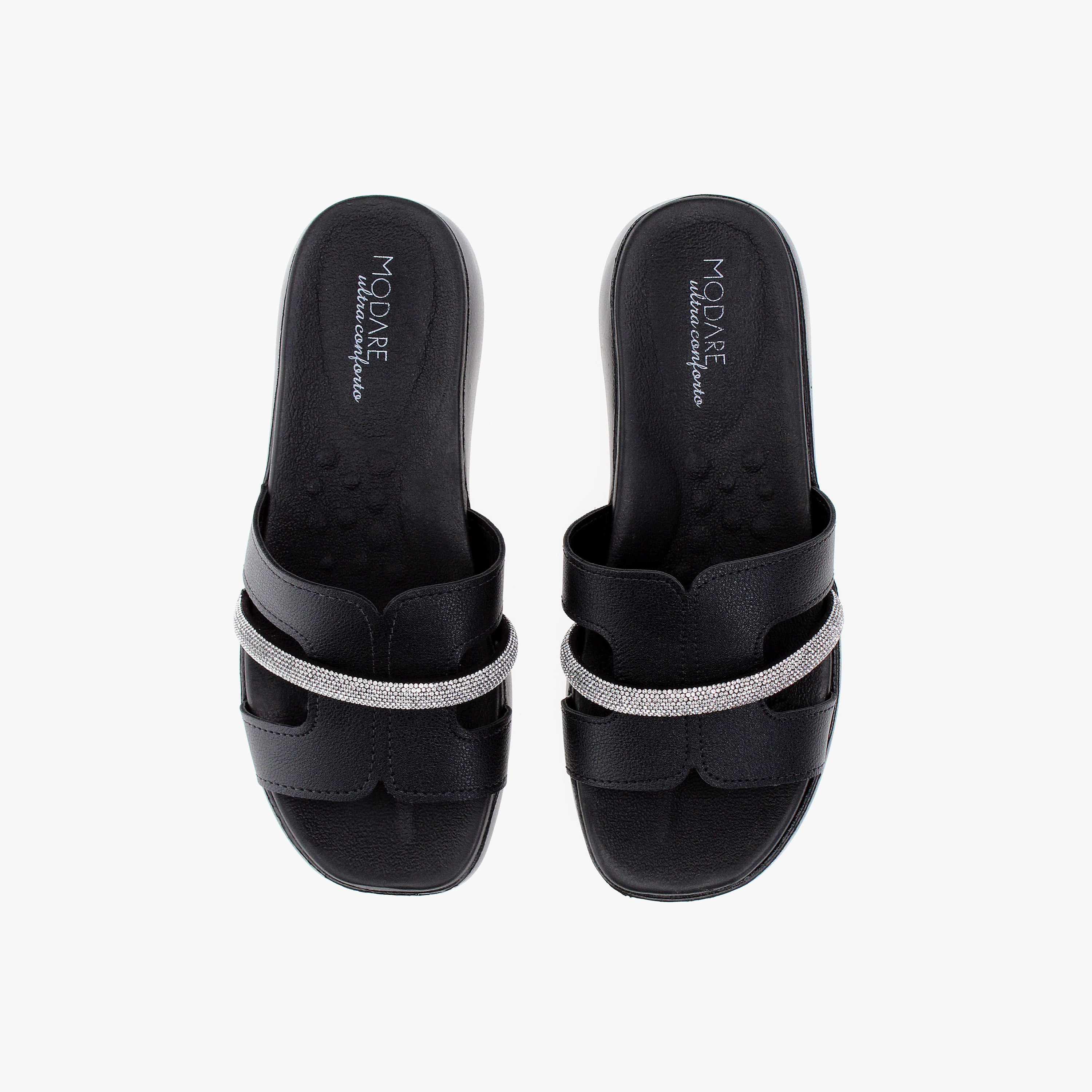 مودير- صندل شلبي سكيلا كعب مسطح سهل الارتداء للنساء | 7189-103-28609-79854-women-shoes-heels-image-2